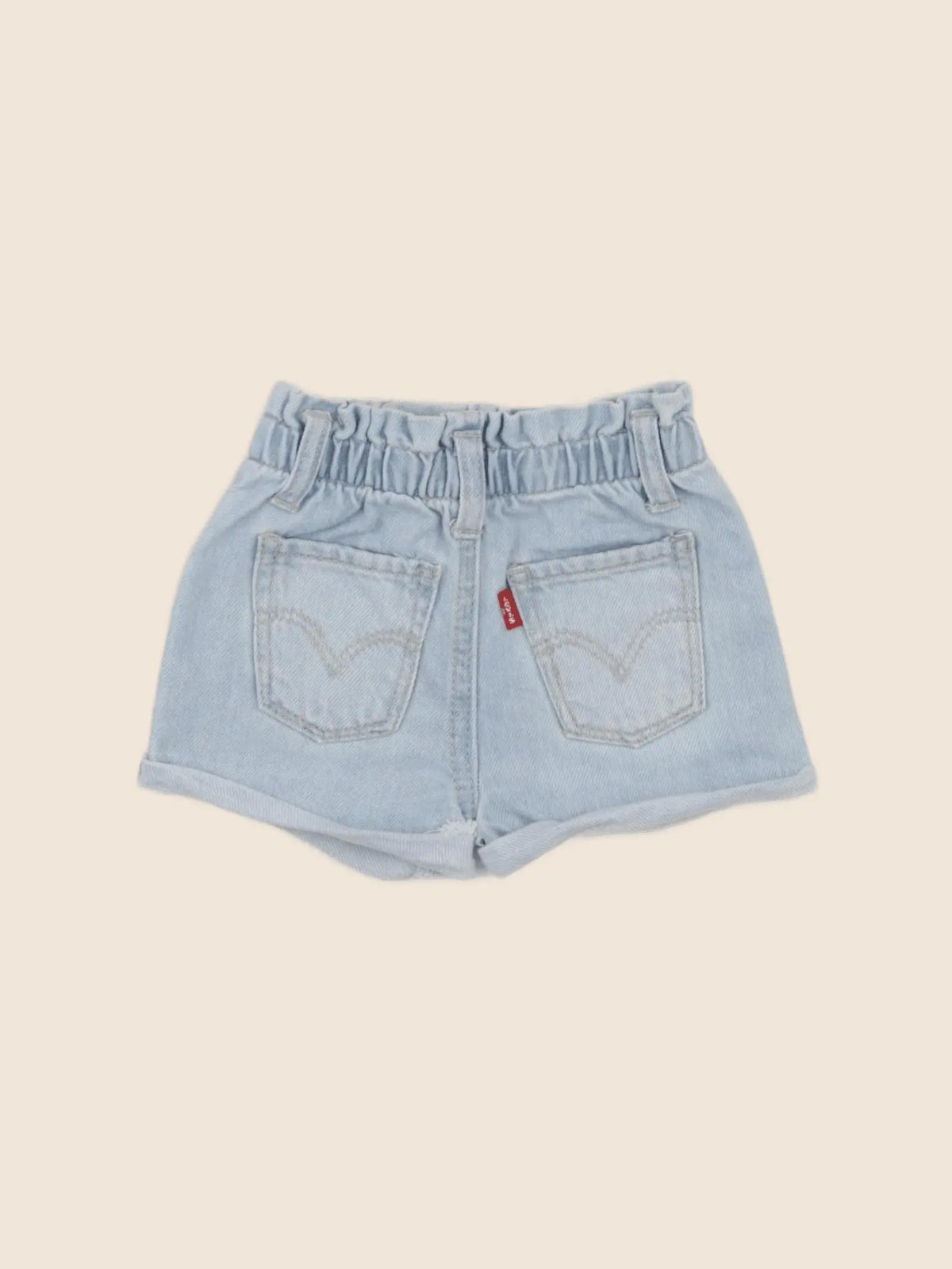 Levi's - short bleu - 3 mois