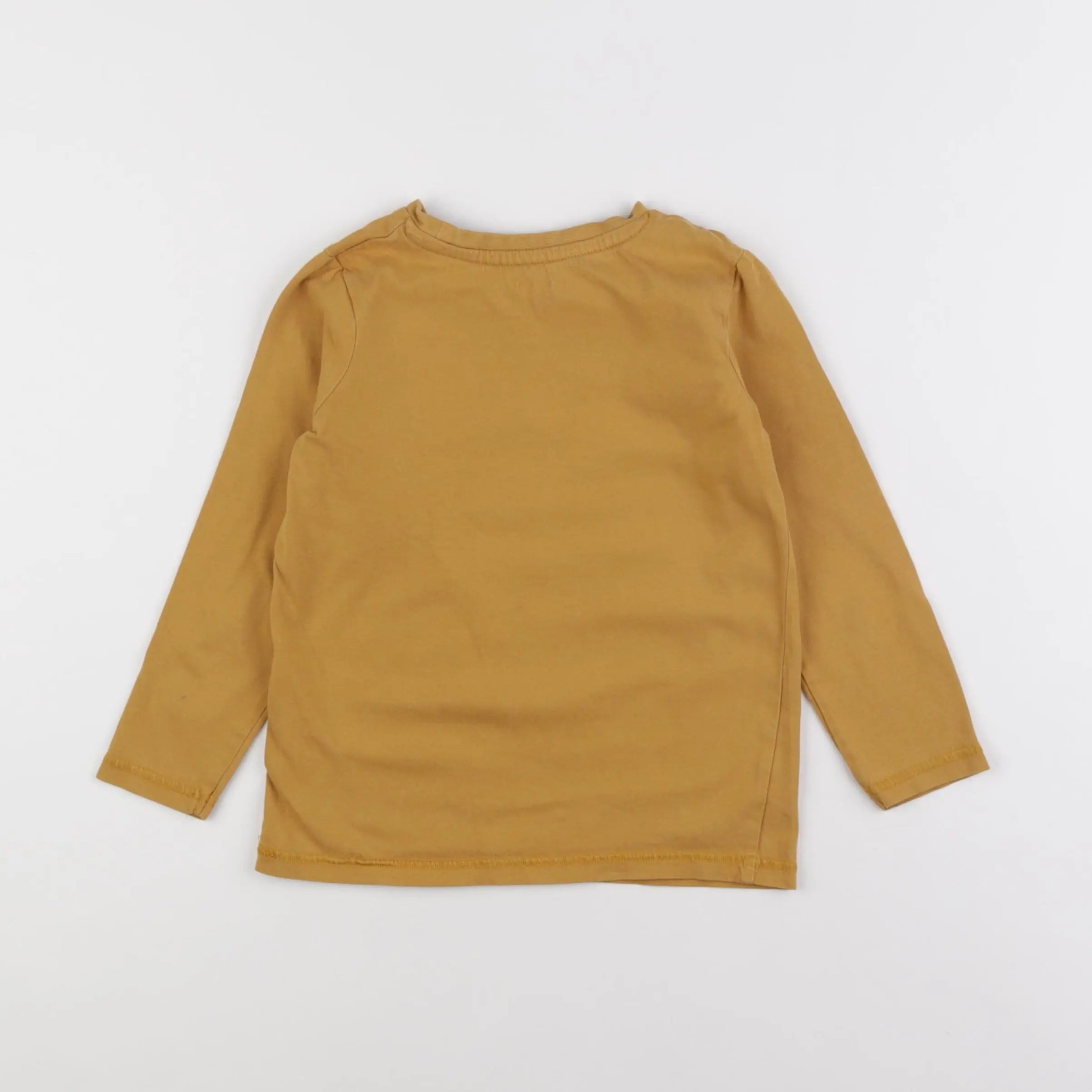 Vertbaudet - tee-shirt jaune - 5 ans