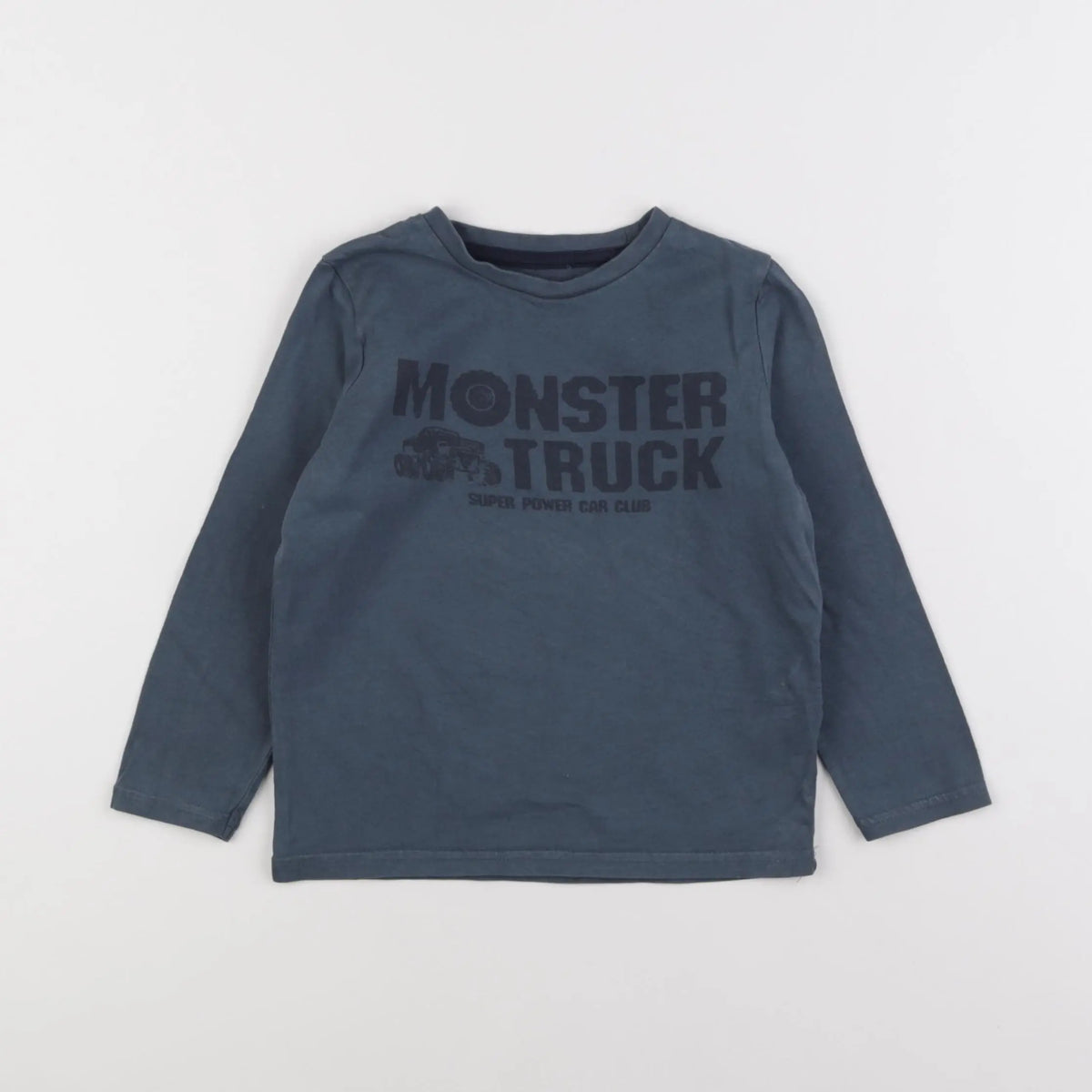 Vertbaudet - tee-shirt bleu - 5 ans