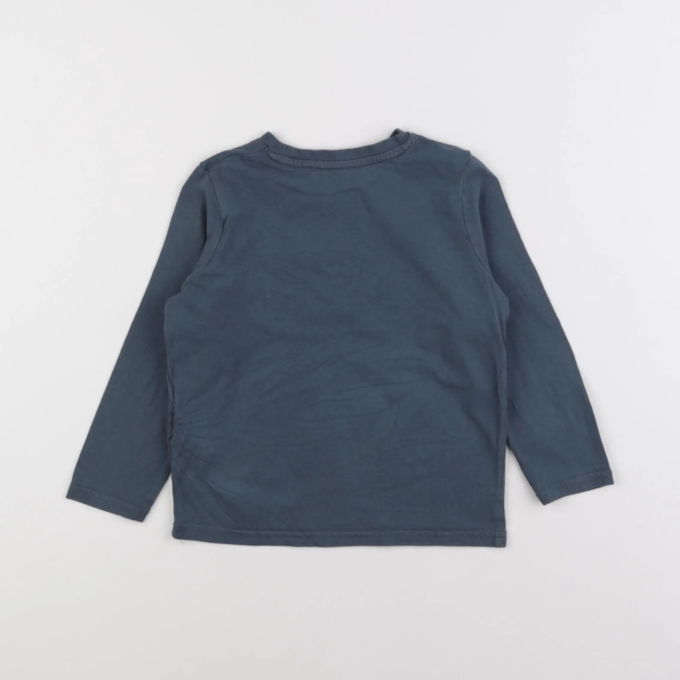 Vertbaudet - tee-shirt bleu - 5 ans