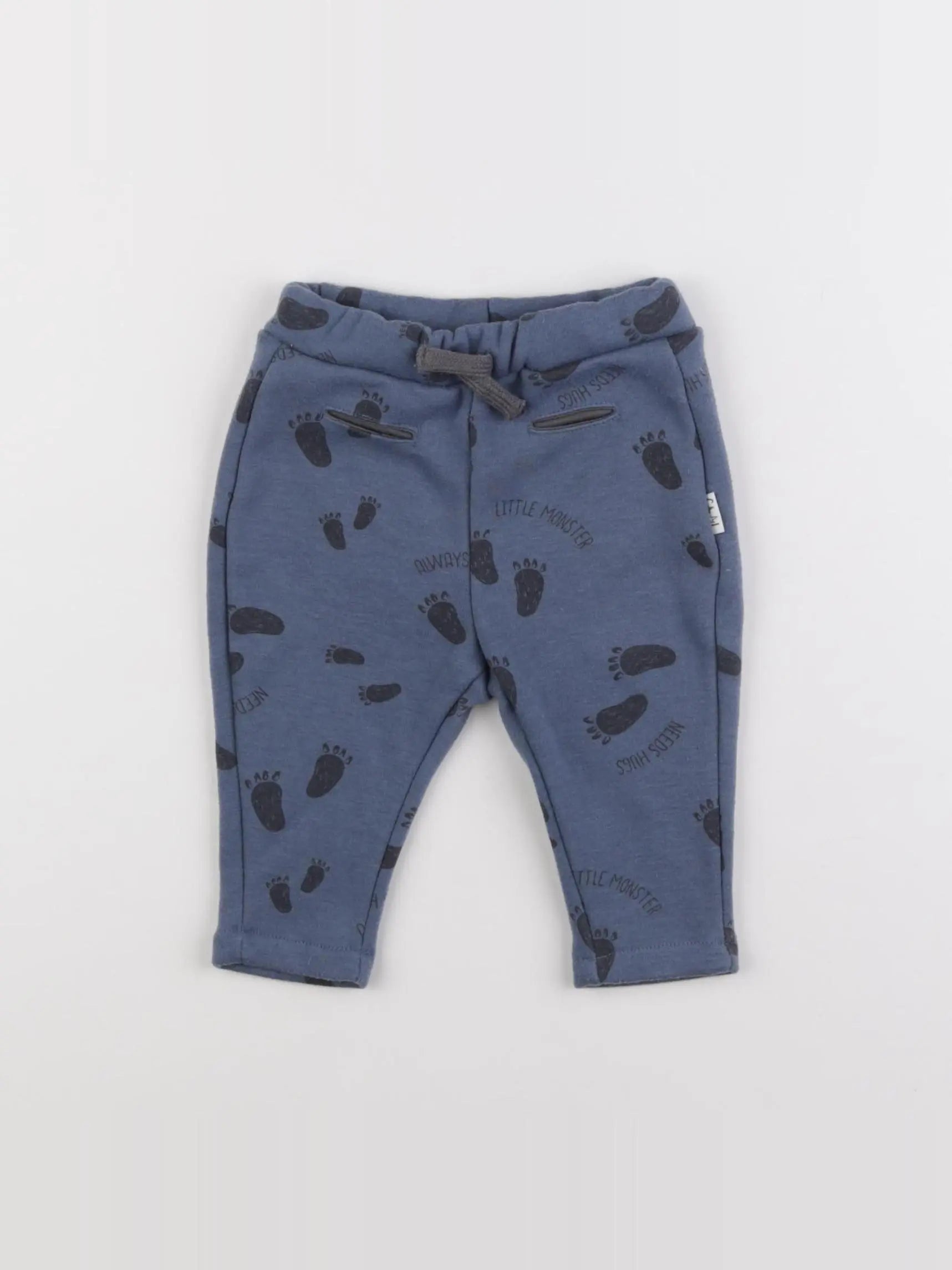 Tape à l'oeil - pantalon bleu - 6 mois