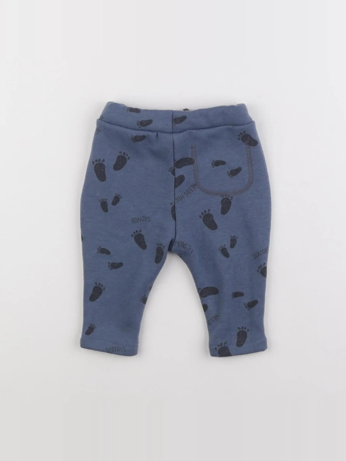 Tape à l'oeil - pantalon bleu - 6 mois