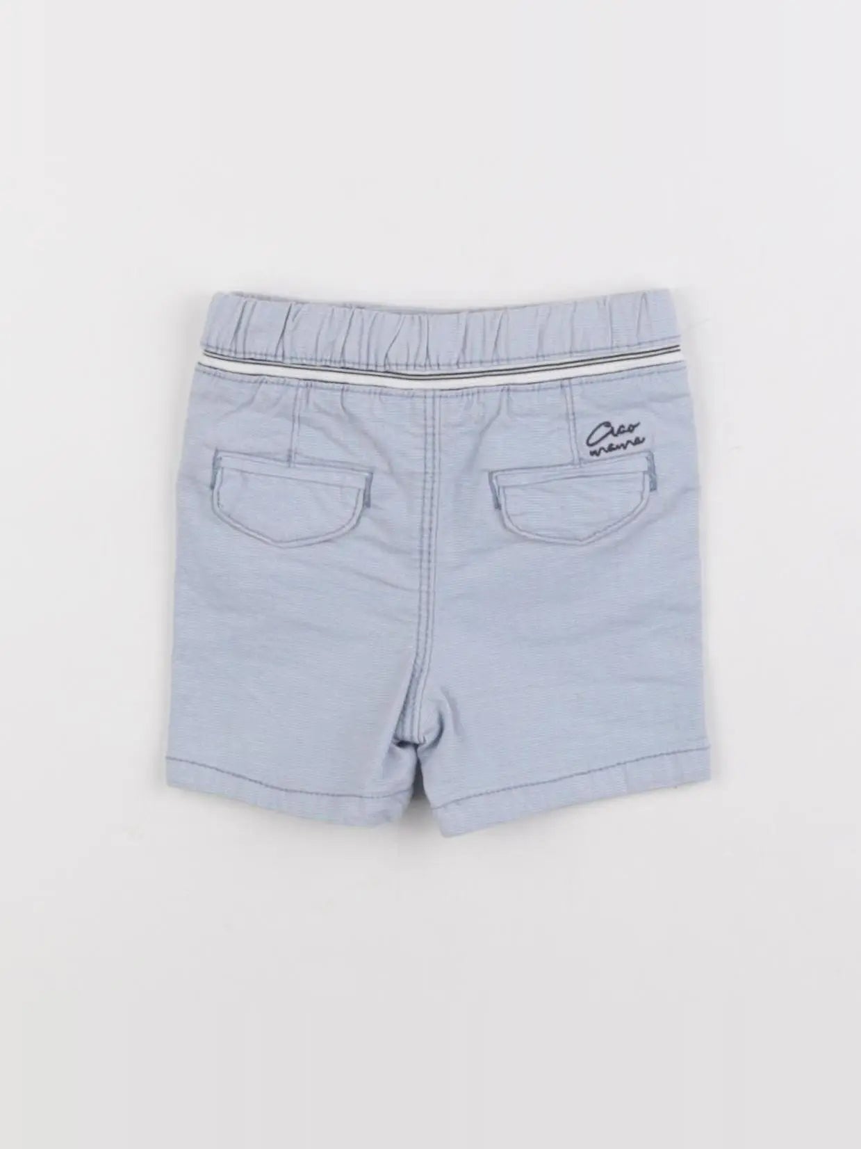 Tape à l'oeil - short bleu - 3 mois