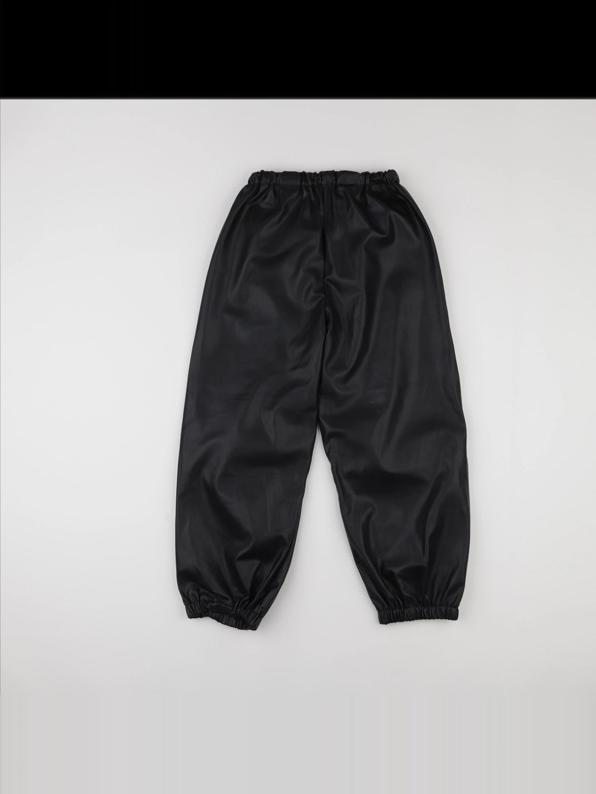 Zara - pantalon noir simili cuir  - 11/12 ans