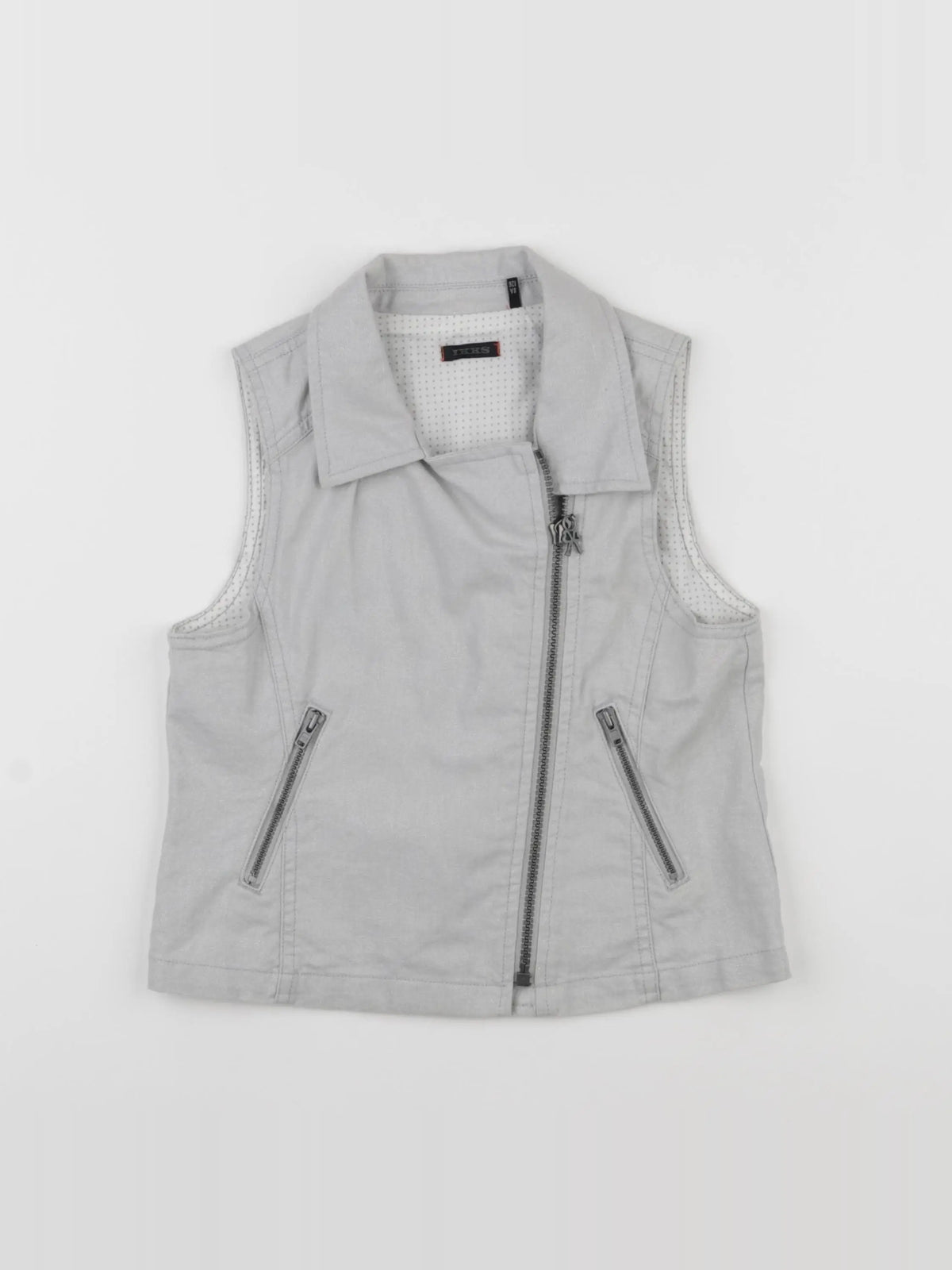IKKS - gilet argent - 8 ans