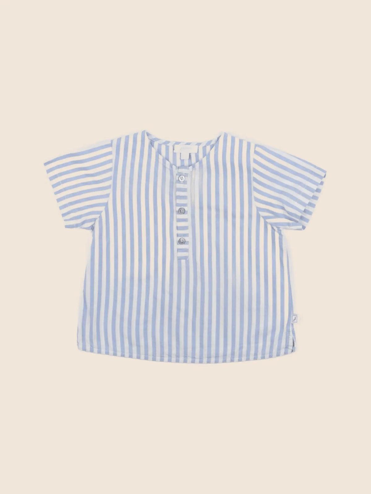 Jacadi - blouse bleu - 12 mois