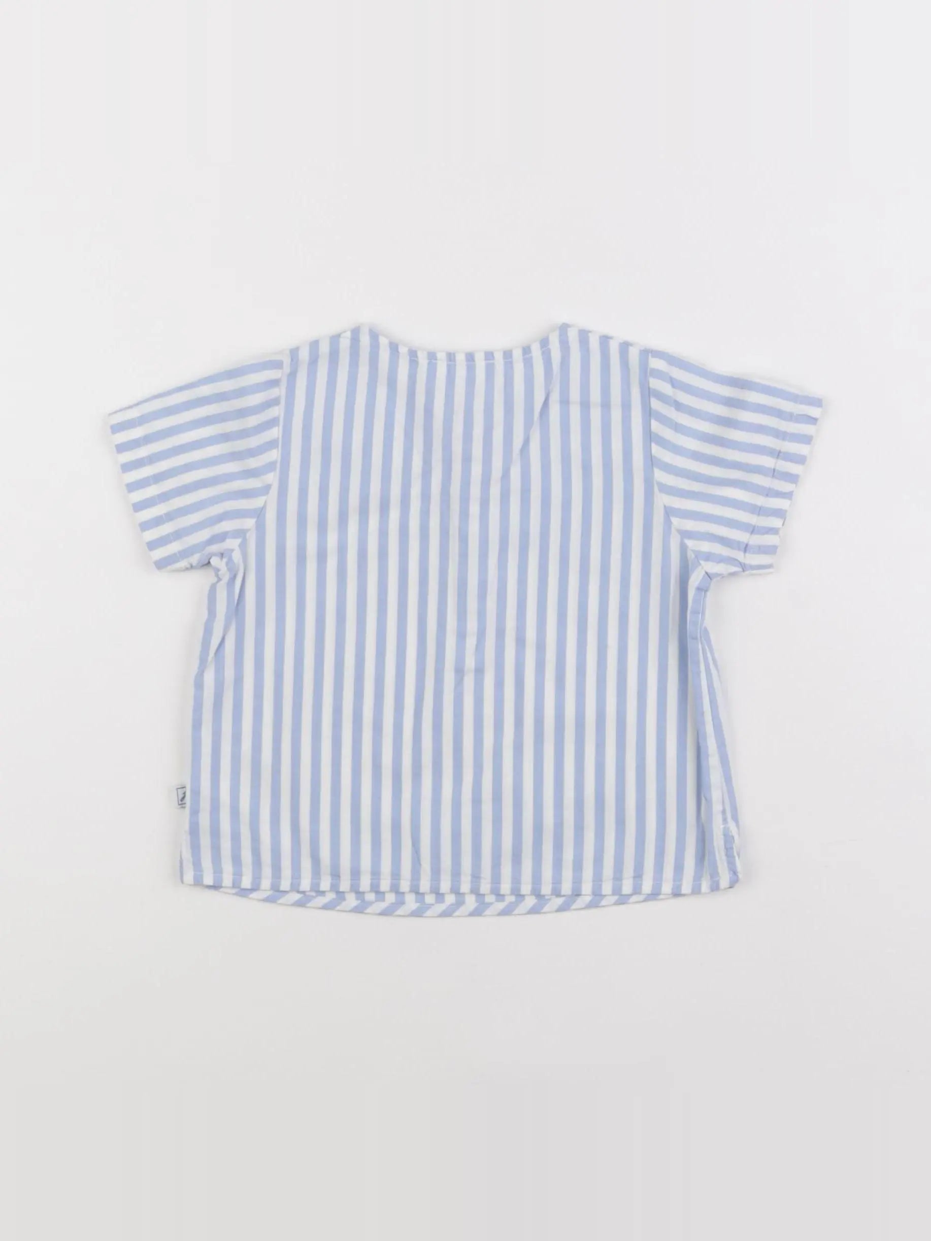 Jacadi - blouse bleu - 12 mois