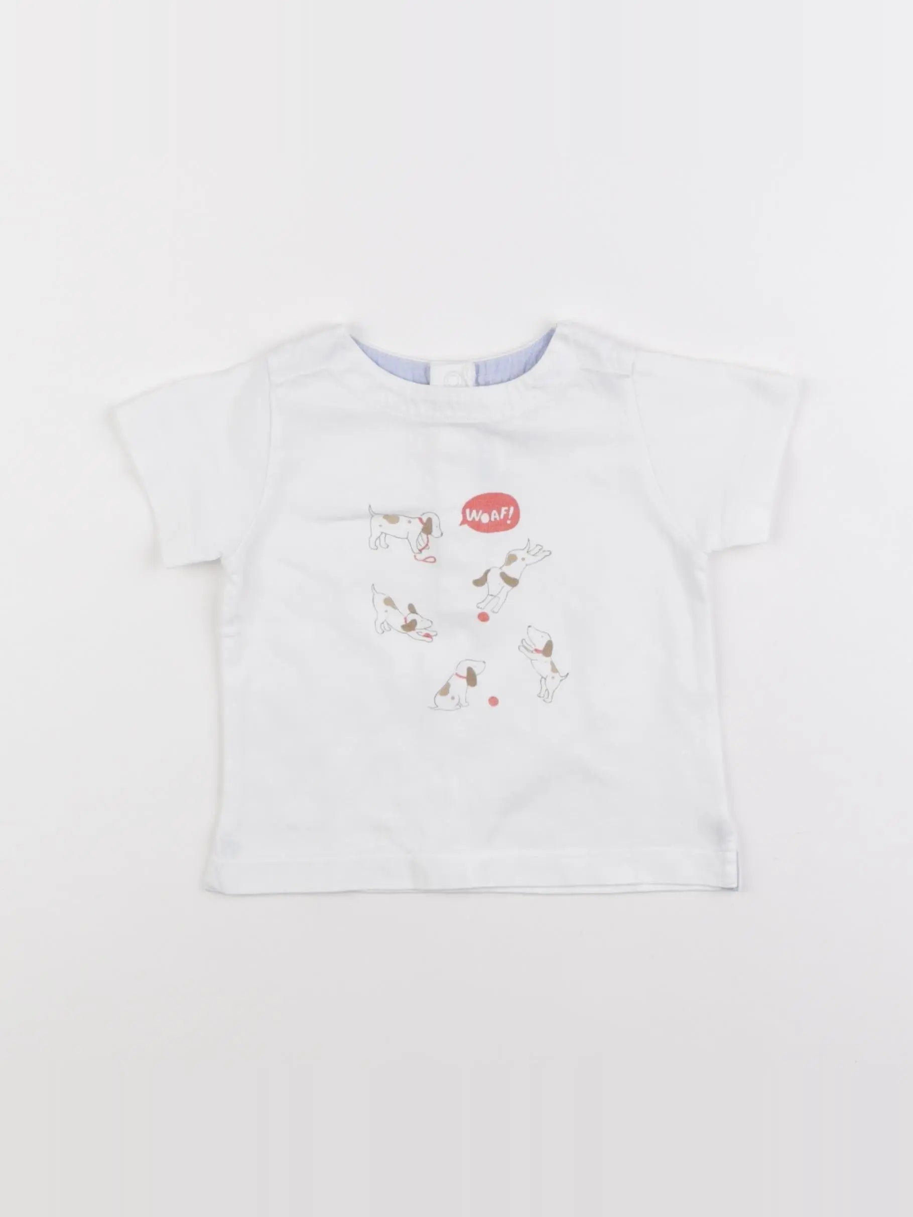 Jacadi - tee-shirt multicolore - 12 mois