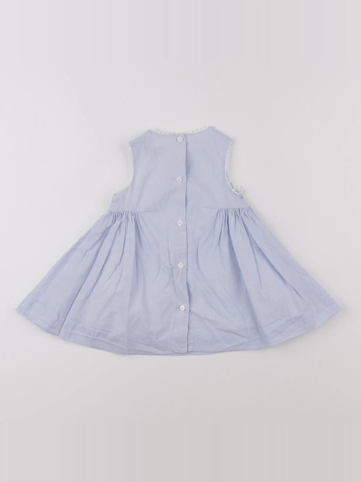 Cyrillus - robe bleu - 6 mois