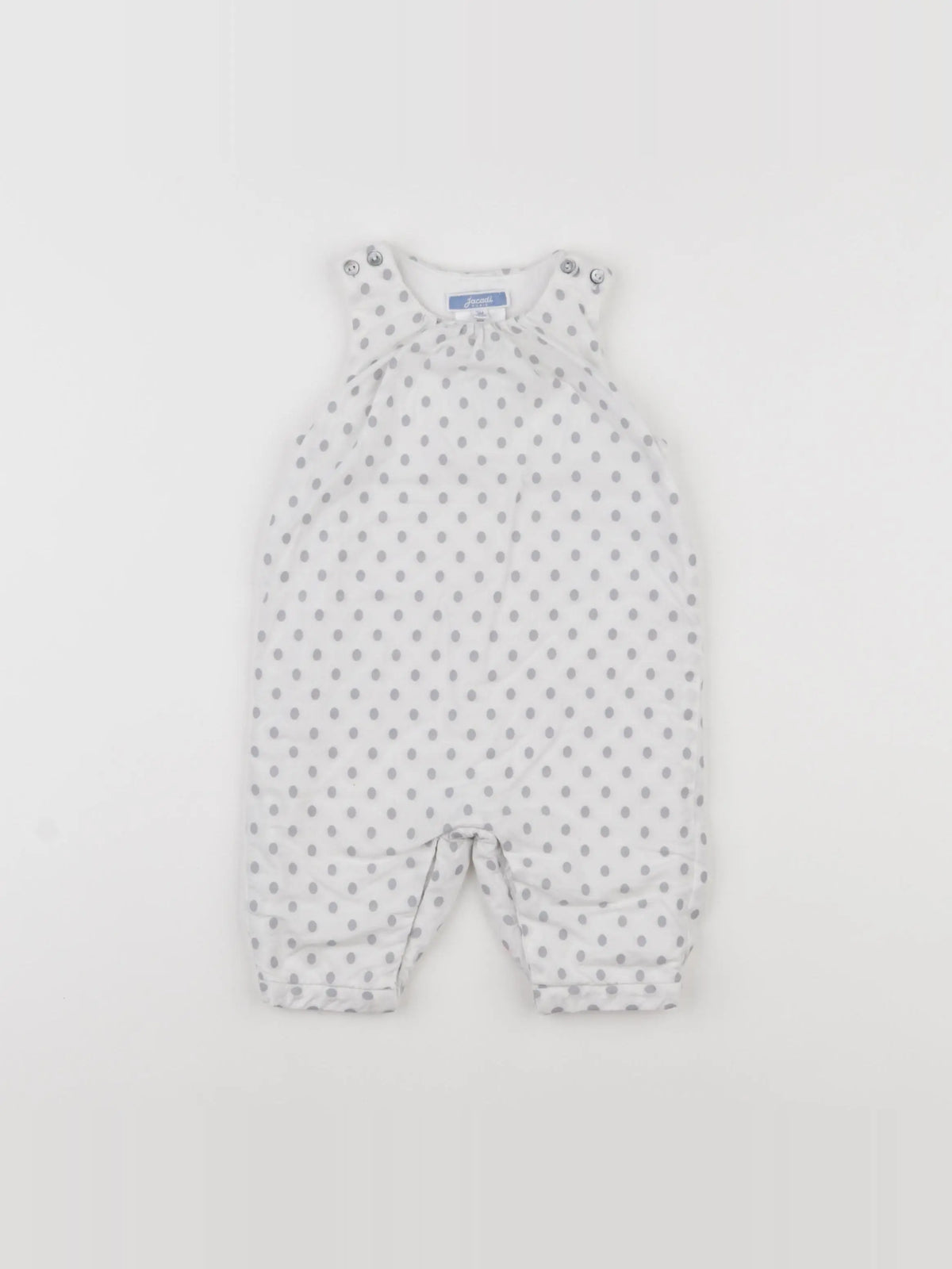 Jacadi - combinaison blanc, gris - 3 mois