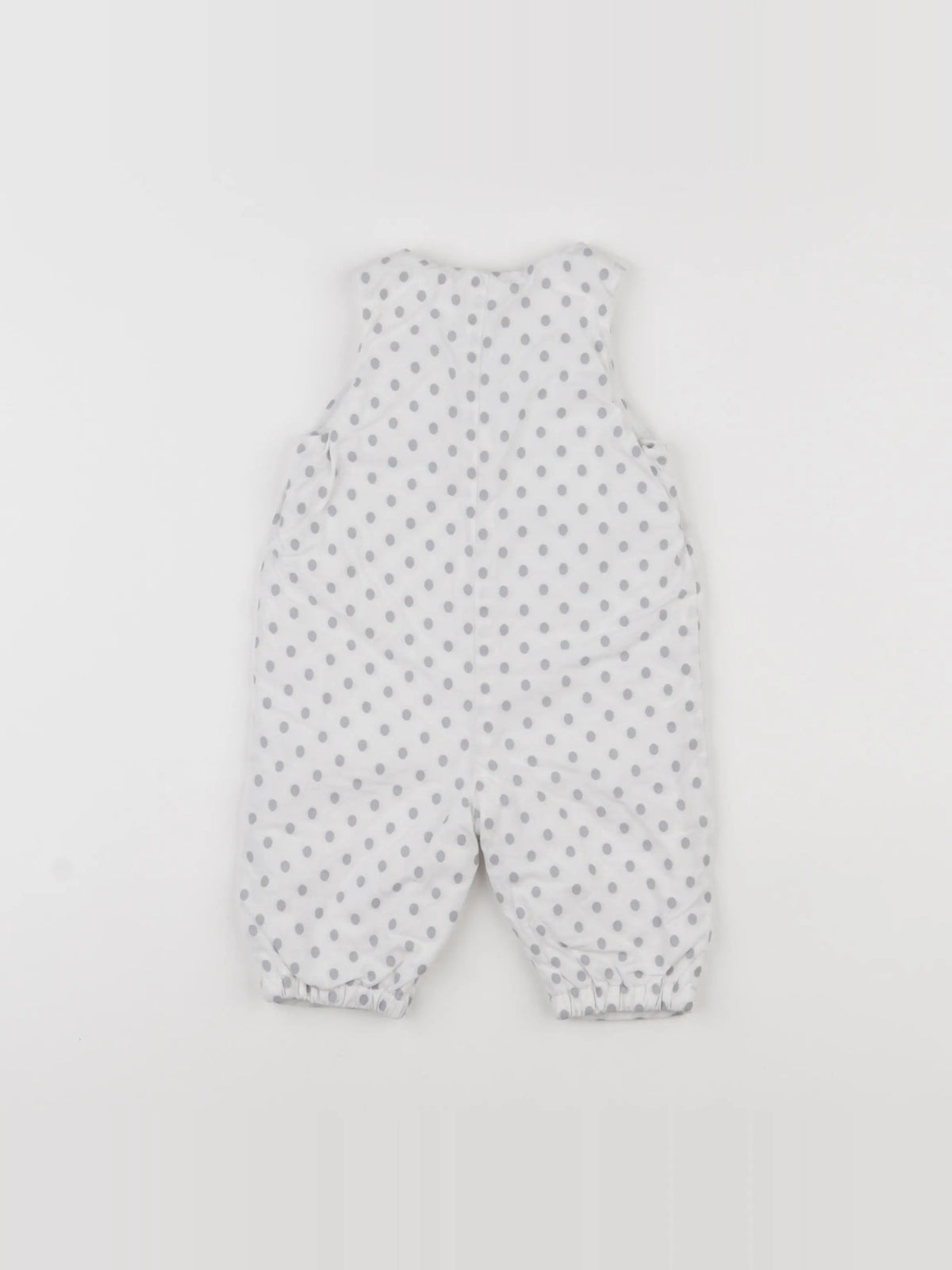 Jacadi - combinaison blanc, gris - 3 mois