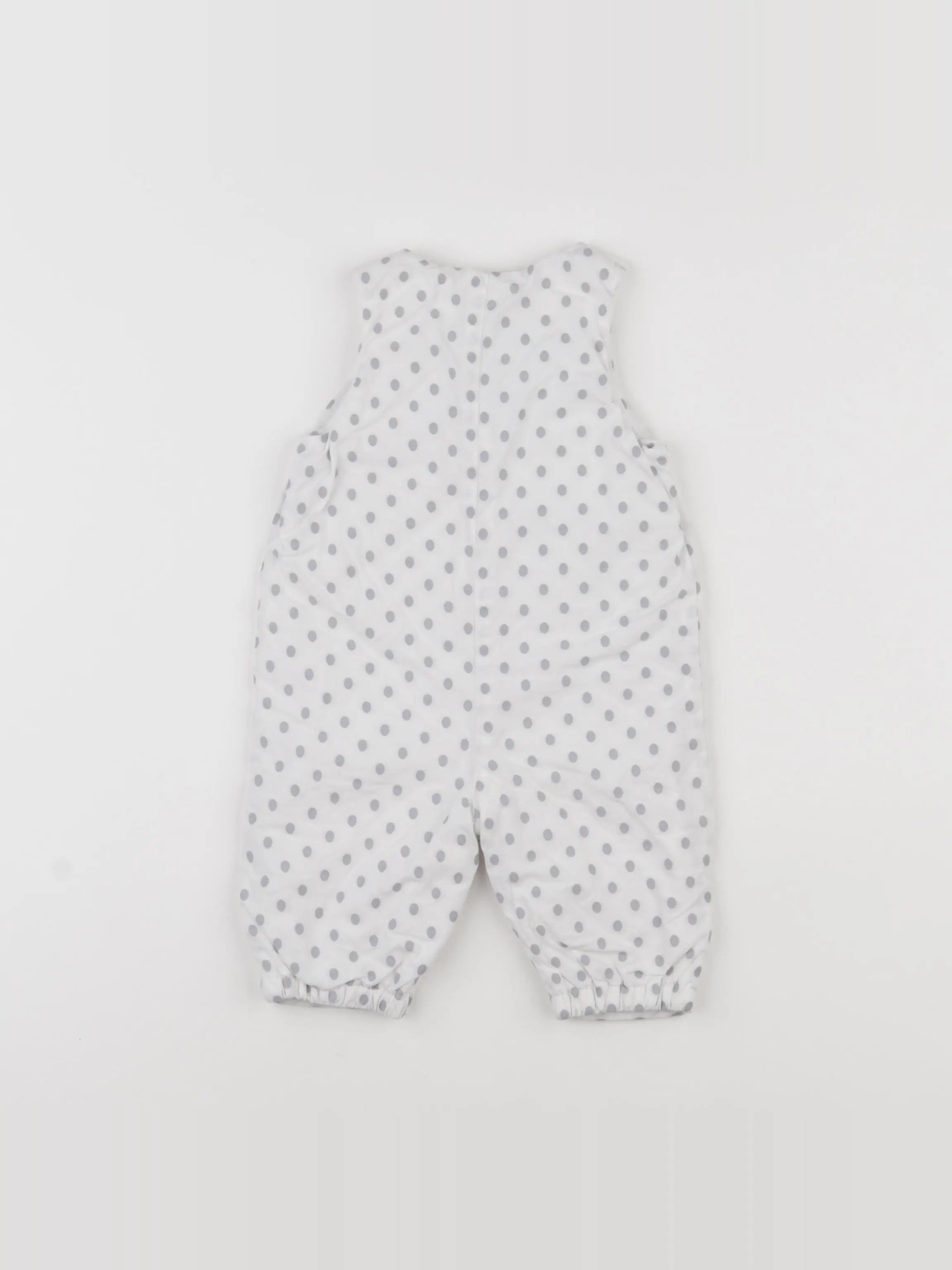 Jacadi - combinaison blanc, gris - 3 mois