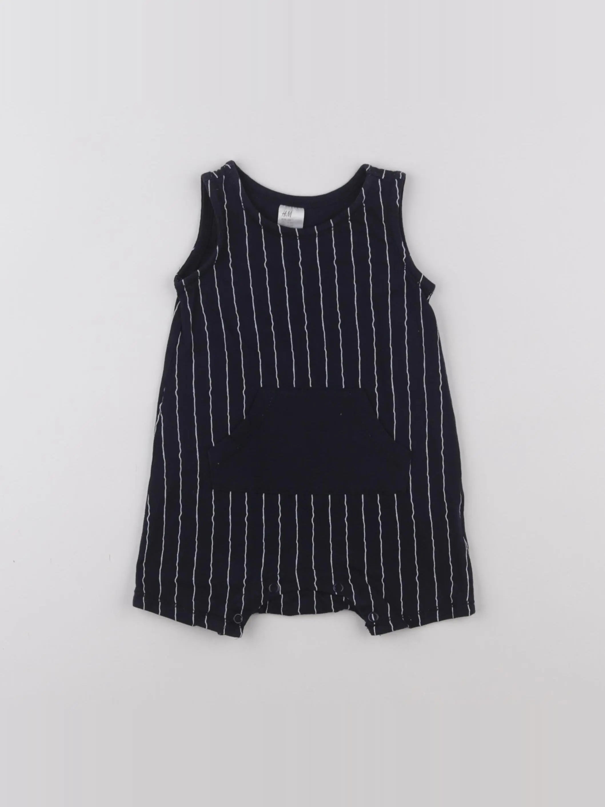 H&M - combinaison bleu - 4/6 mois