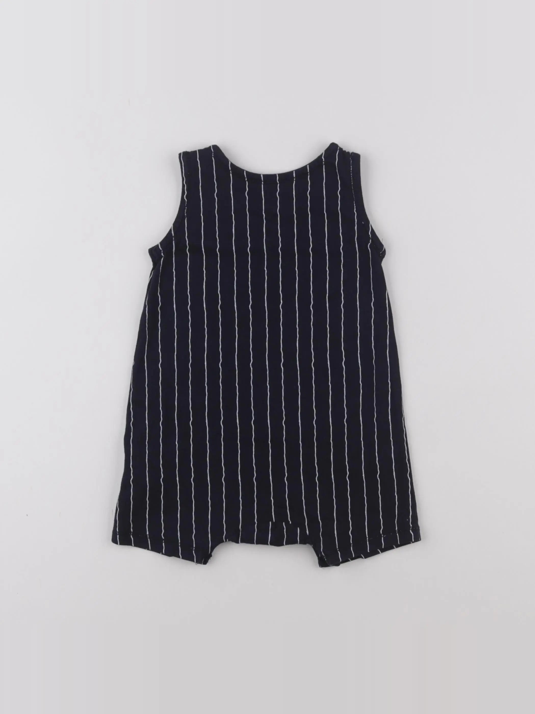 H&M - combinaison bleu - 4/6 mois