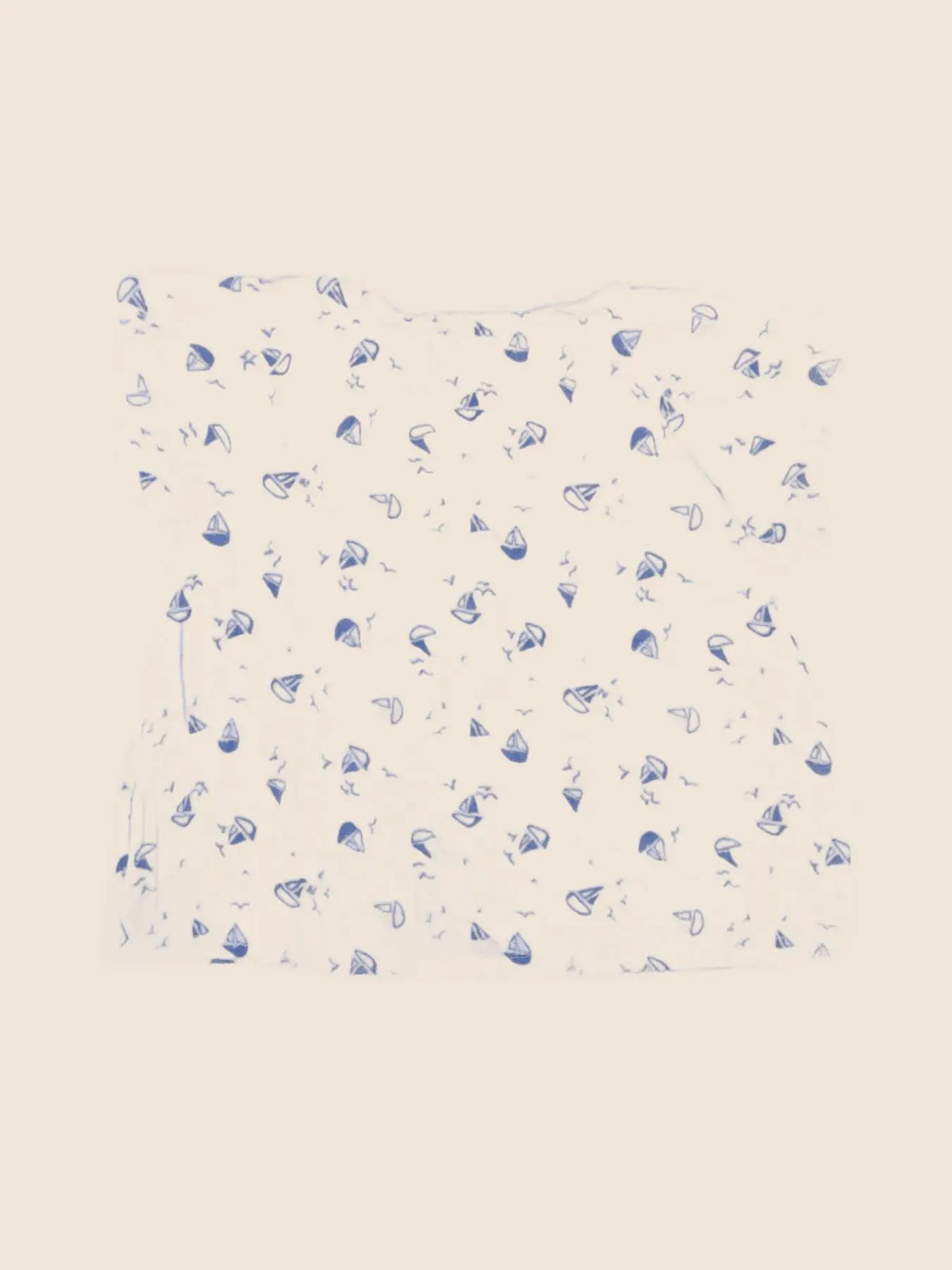 Petit Bateau - chemise bleu - 3 mois