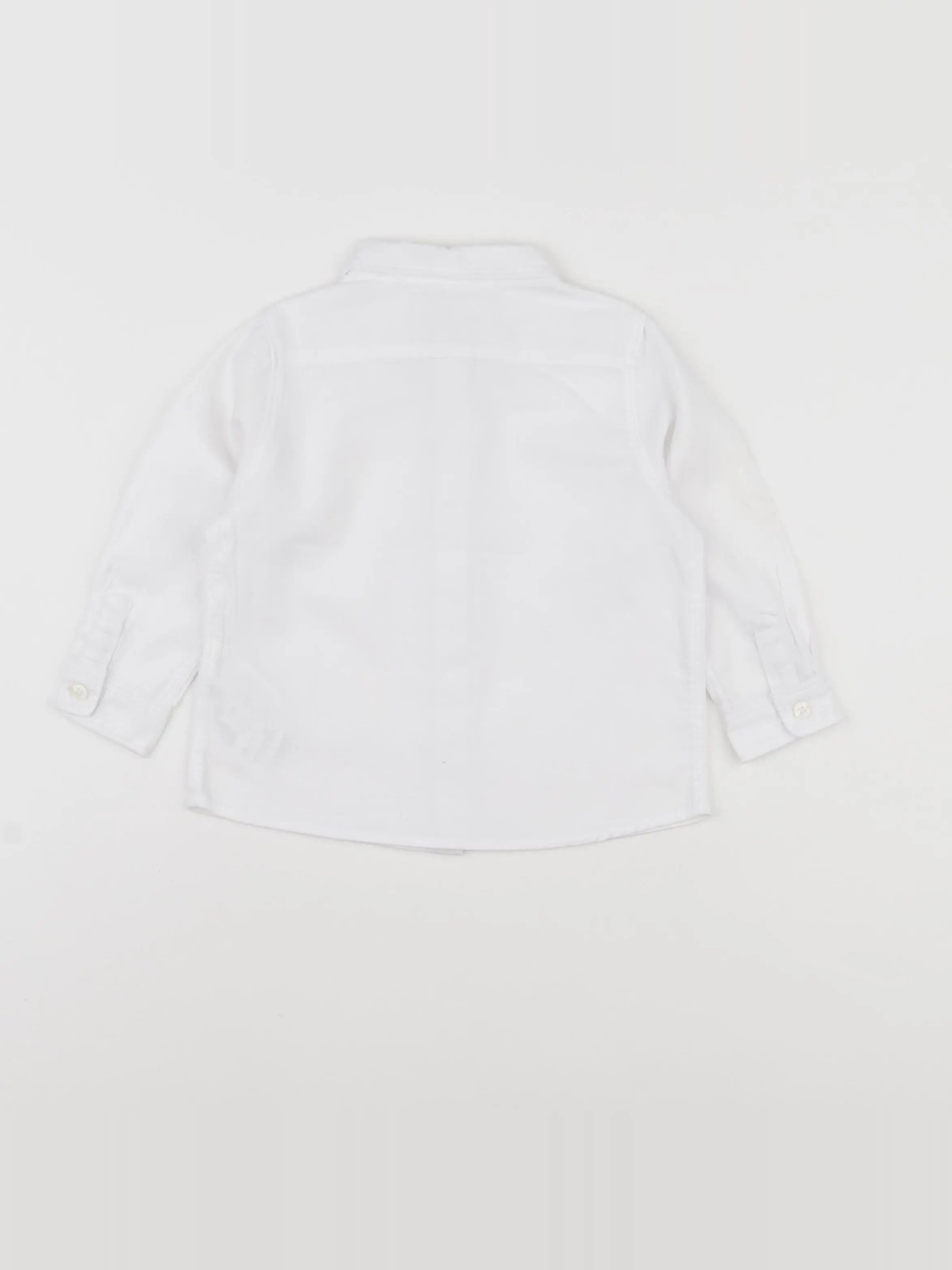 Zara - chemise blanc - 12/18 mois
