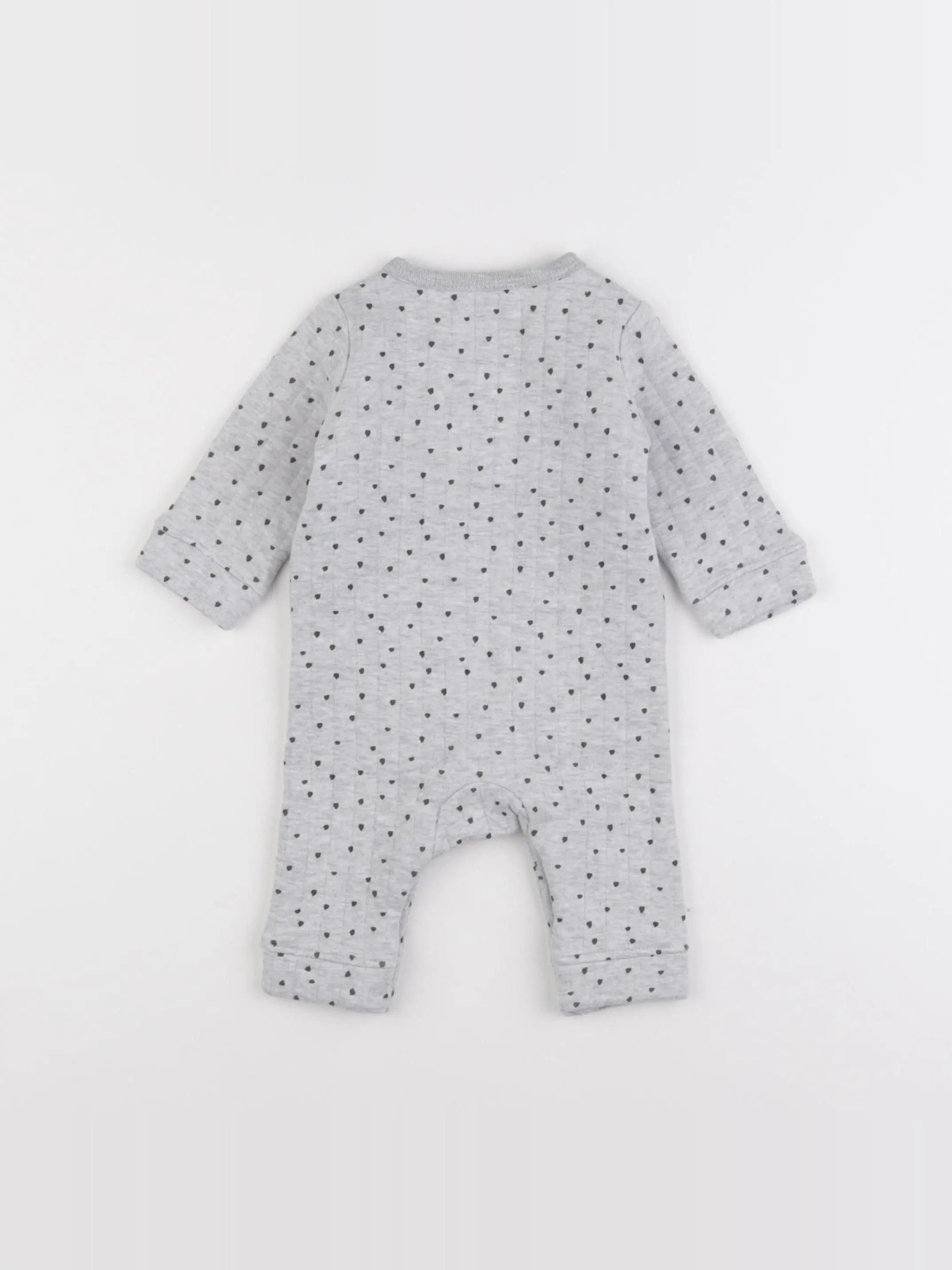 La Redoute - combinaison gris - 3 mois