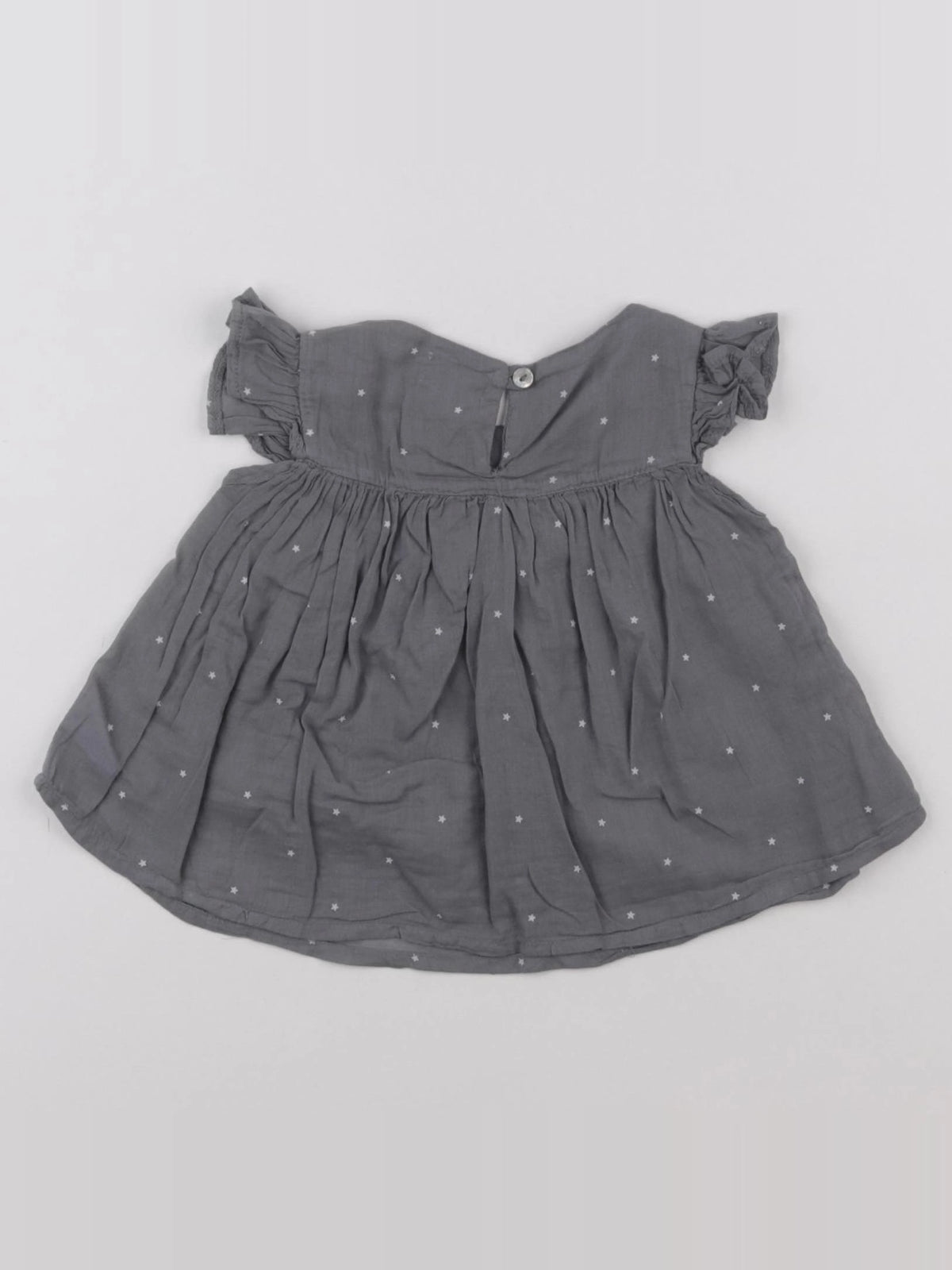 Buho - blouse gris - 3/6 mois