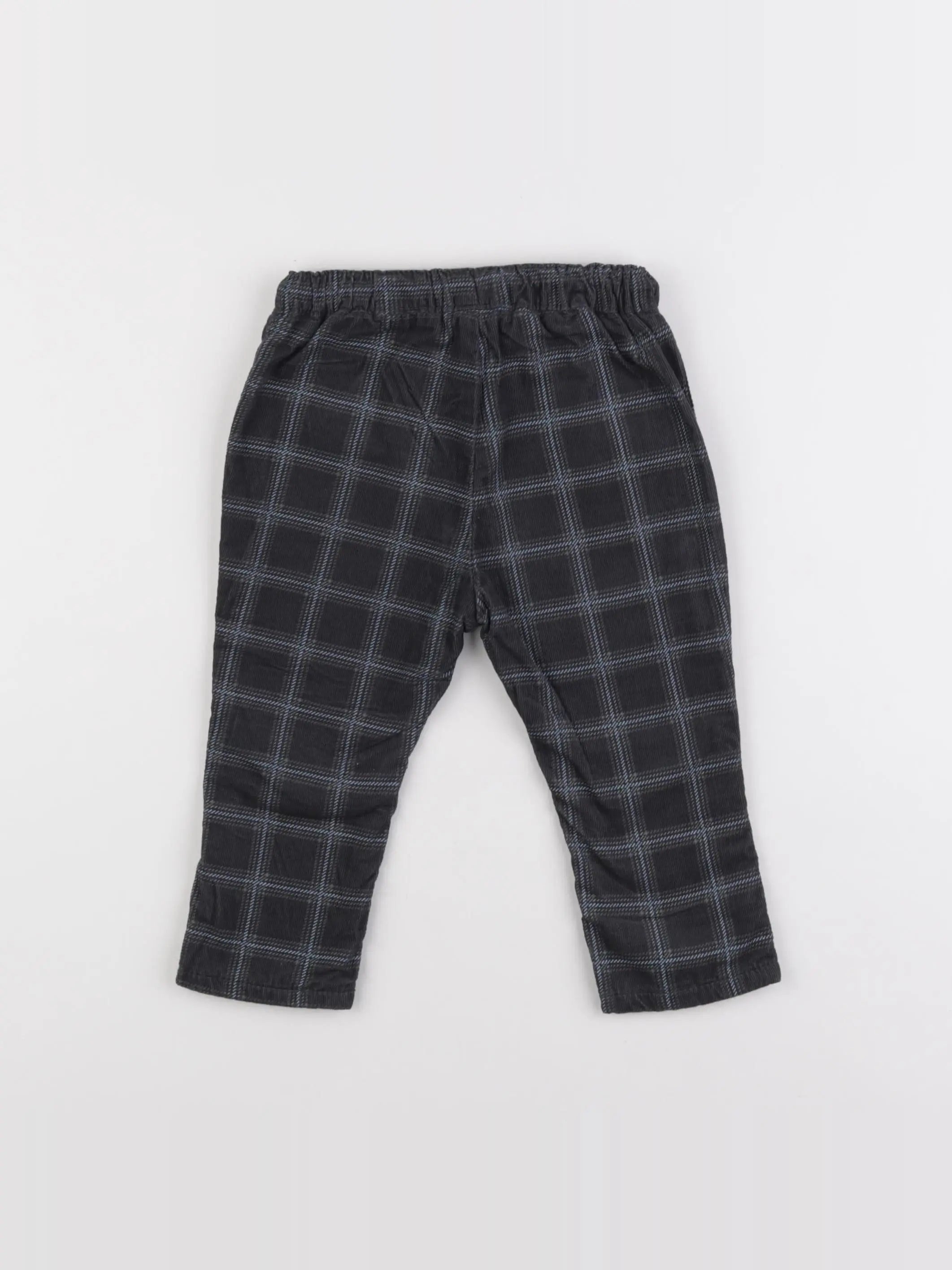 H&M - pantalon gris - 9/12 mois