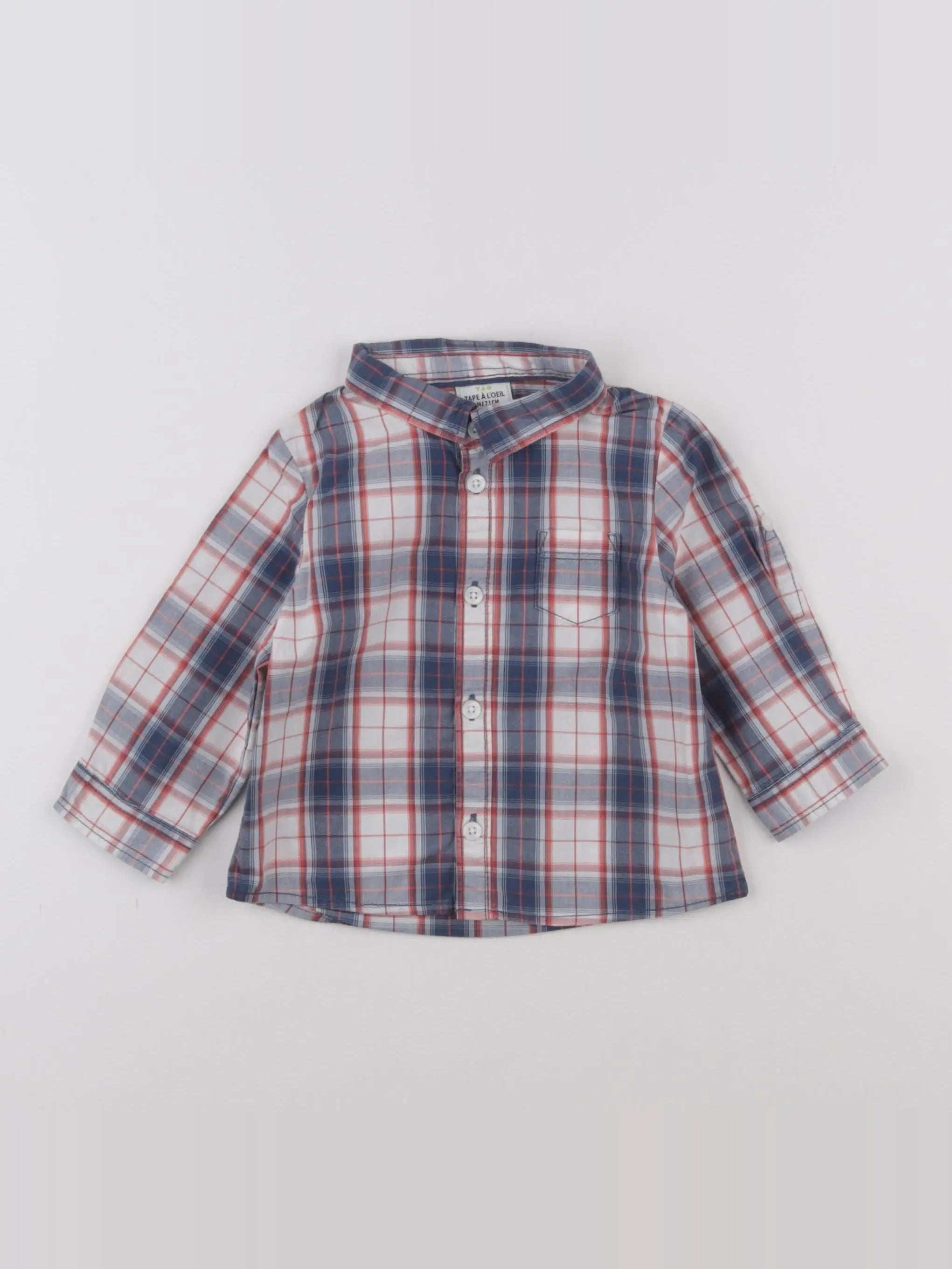 Tape à l'oeil - chemise multicolore - 9 mois
