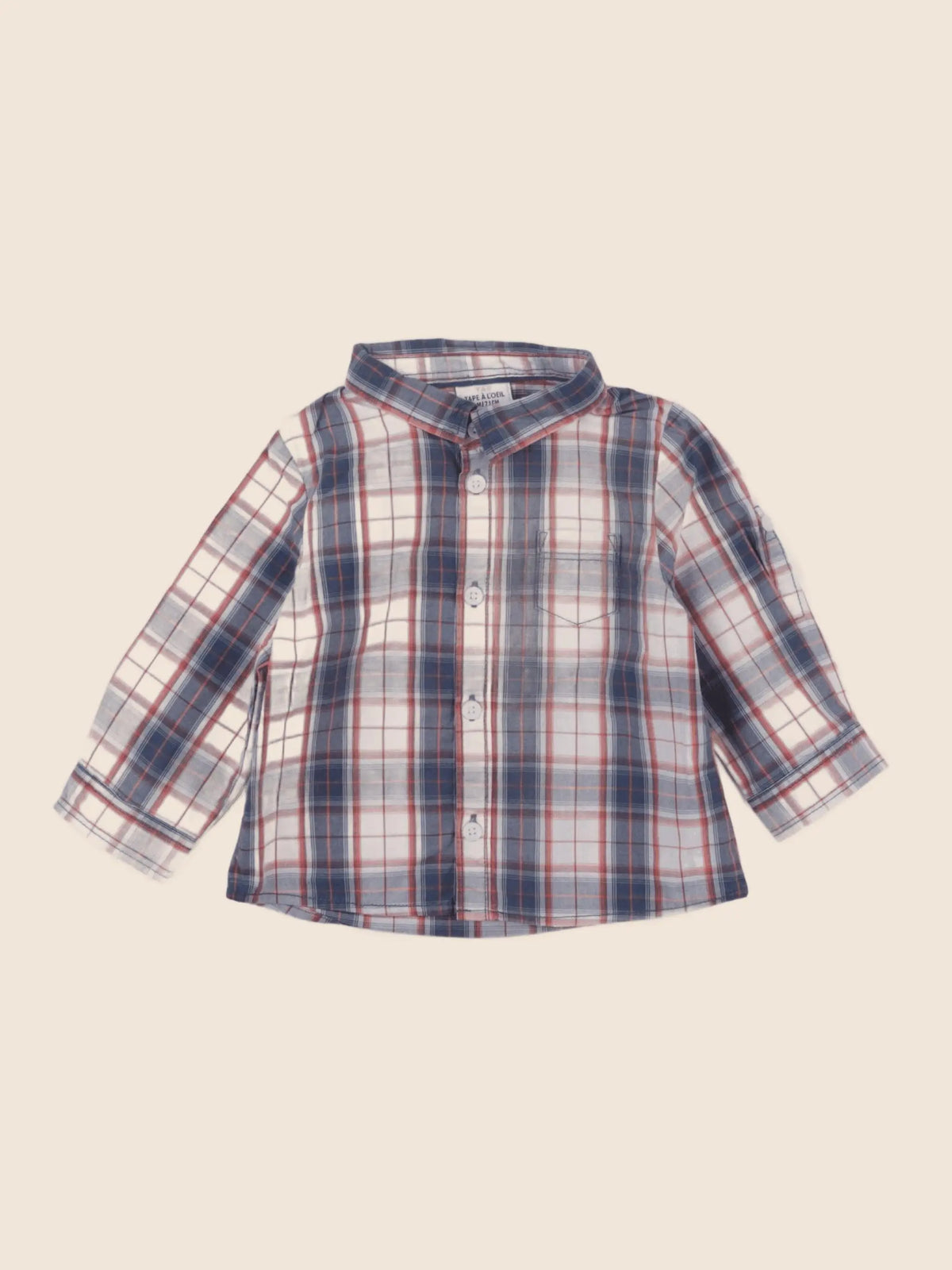 Tape à l'oeil - chemise multicolore - 9 mois