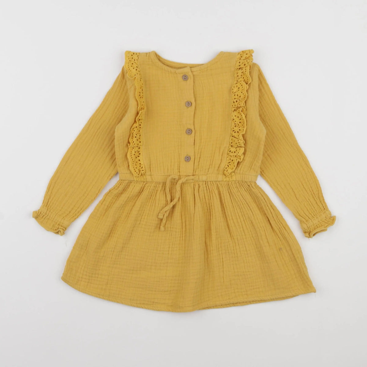 Vertbaudet - robe jaune - 3 ans