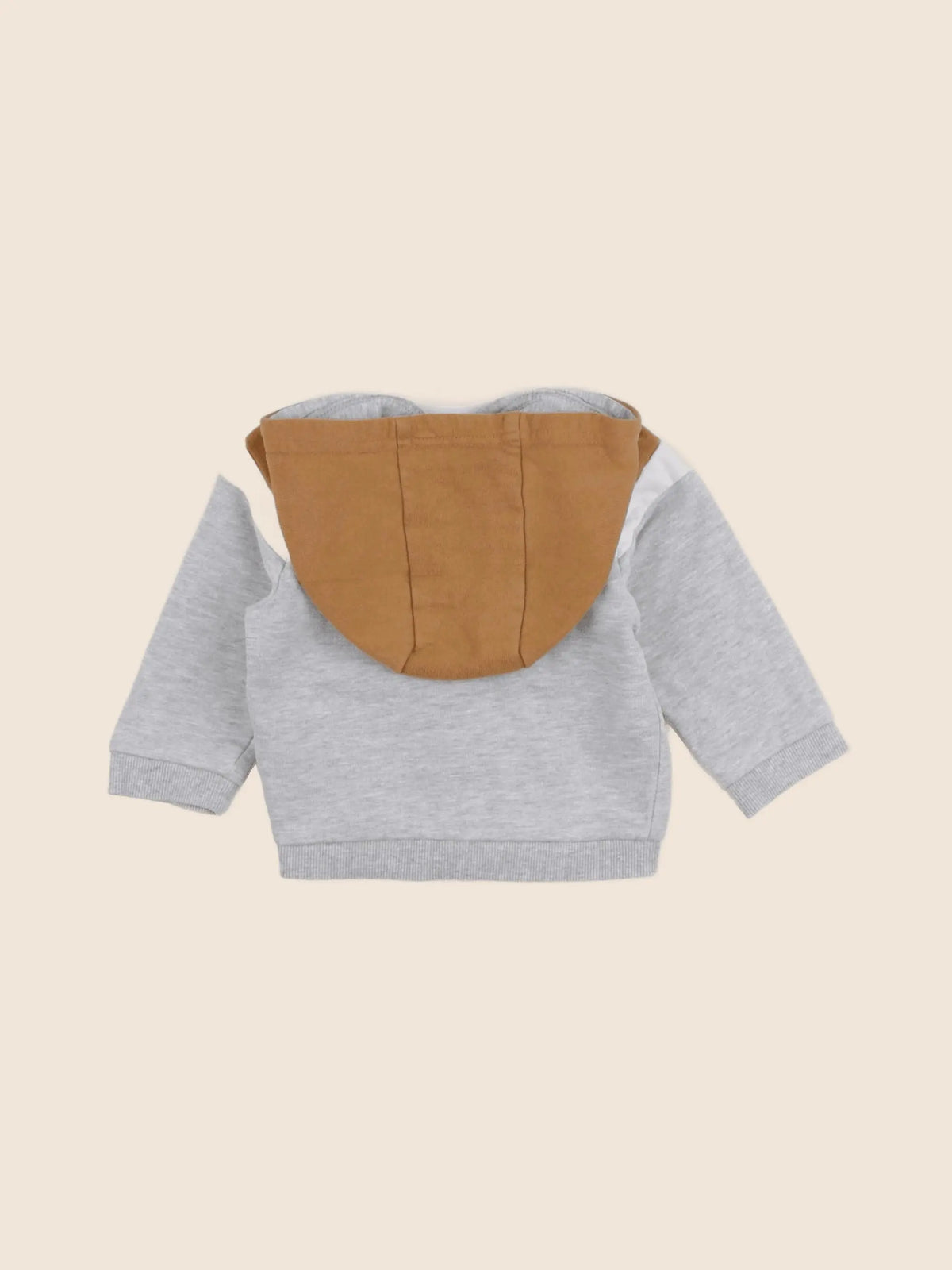 Vertbaudet - sweat gris - 9 mois