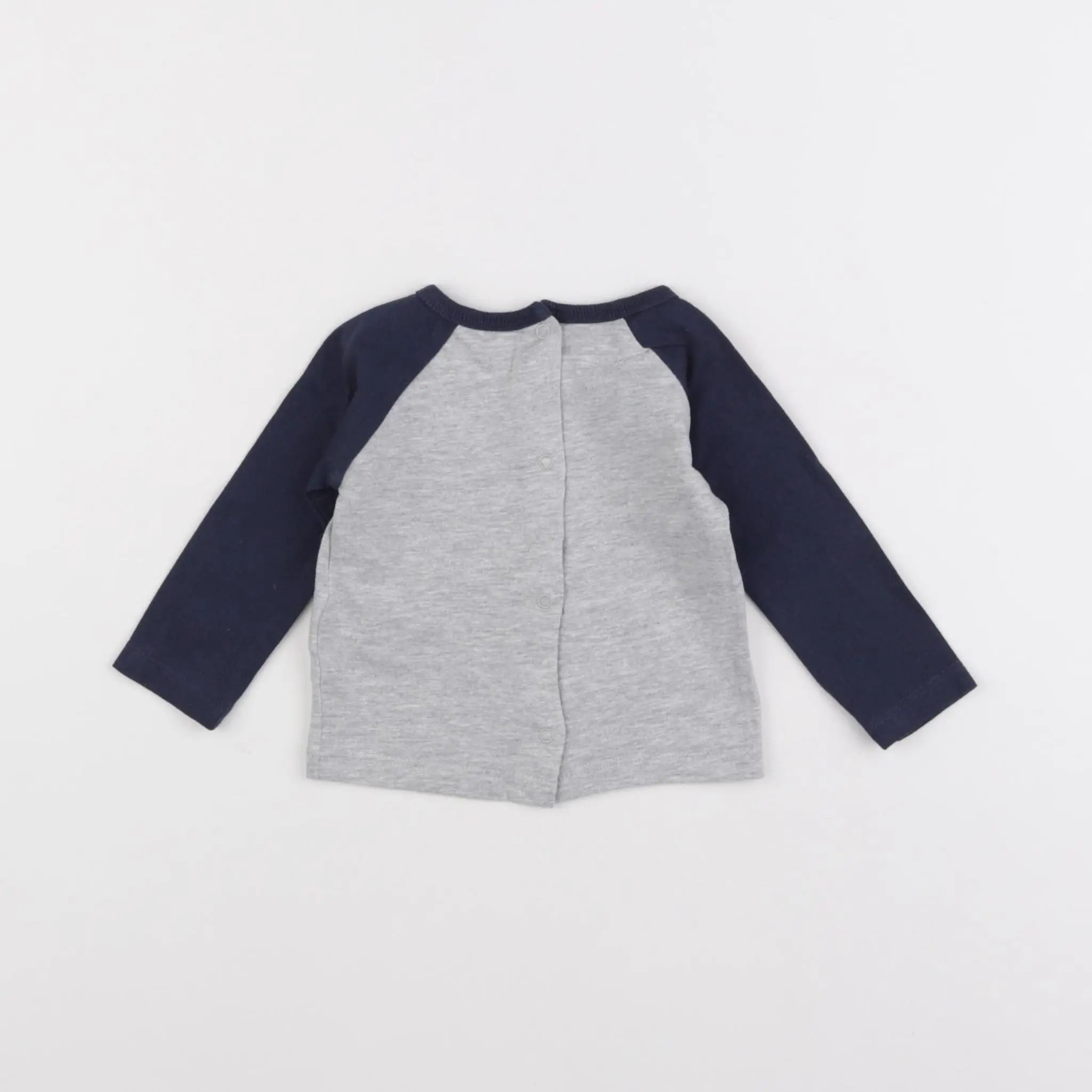 Vertbaudet - tee-shirt gris - 3 mois
