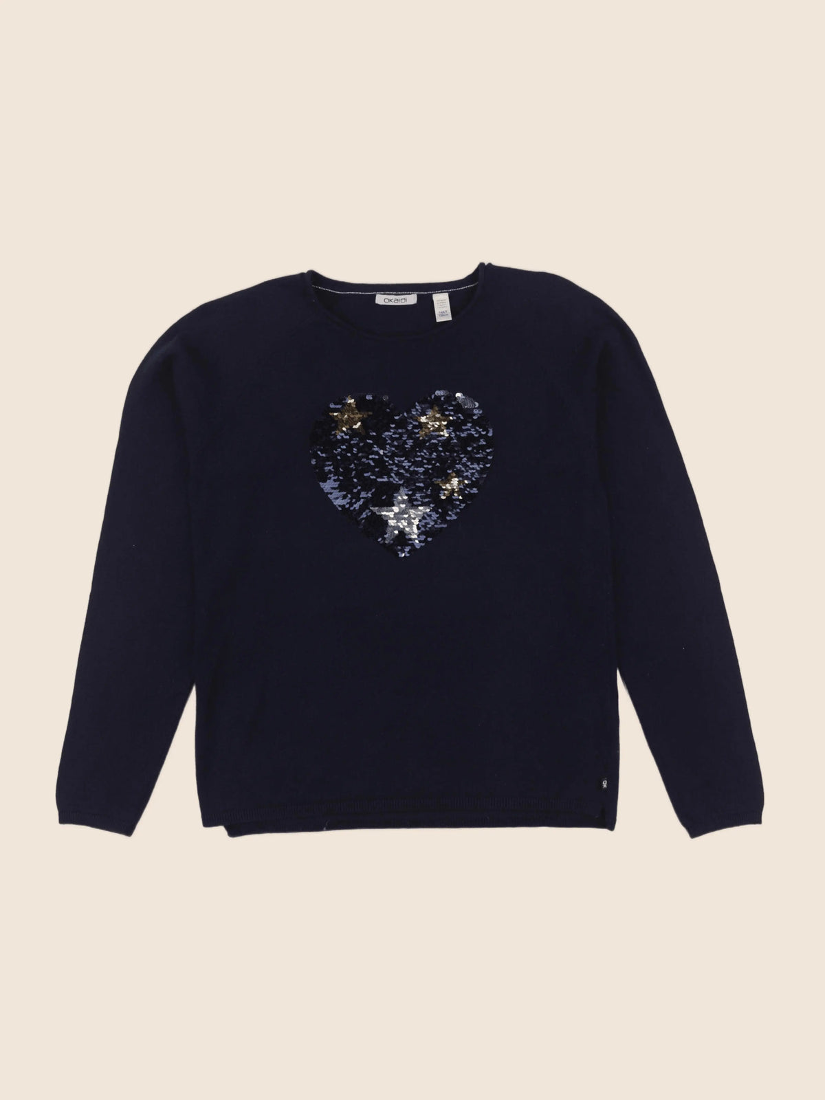 Okaidi - pull bleu - 14 ans