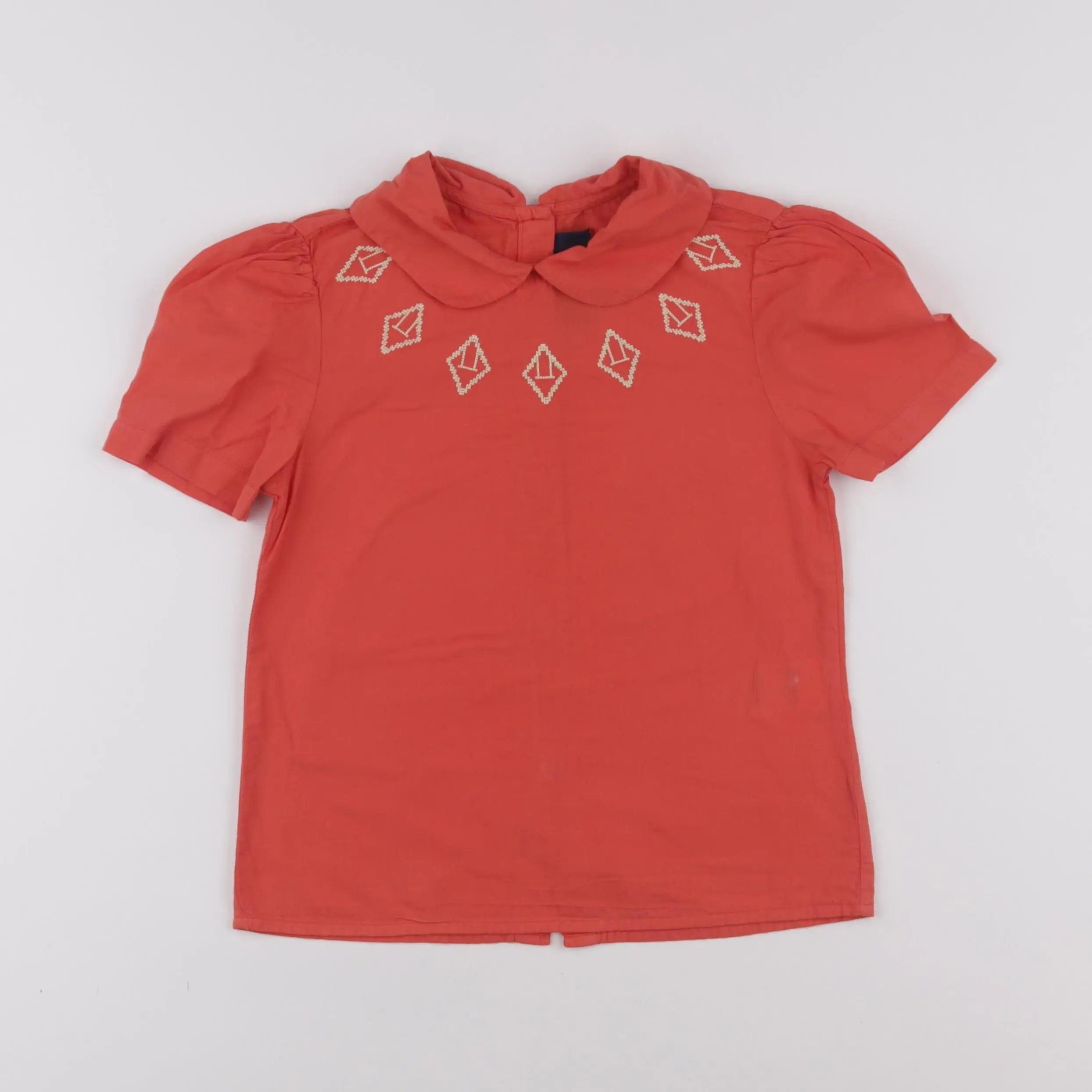 The animals observatory - blouse orange - 6 ans