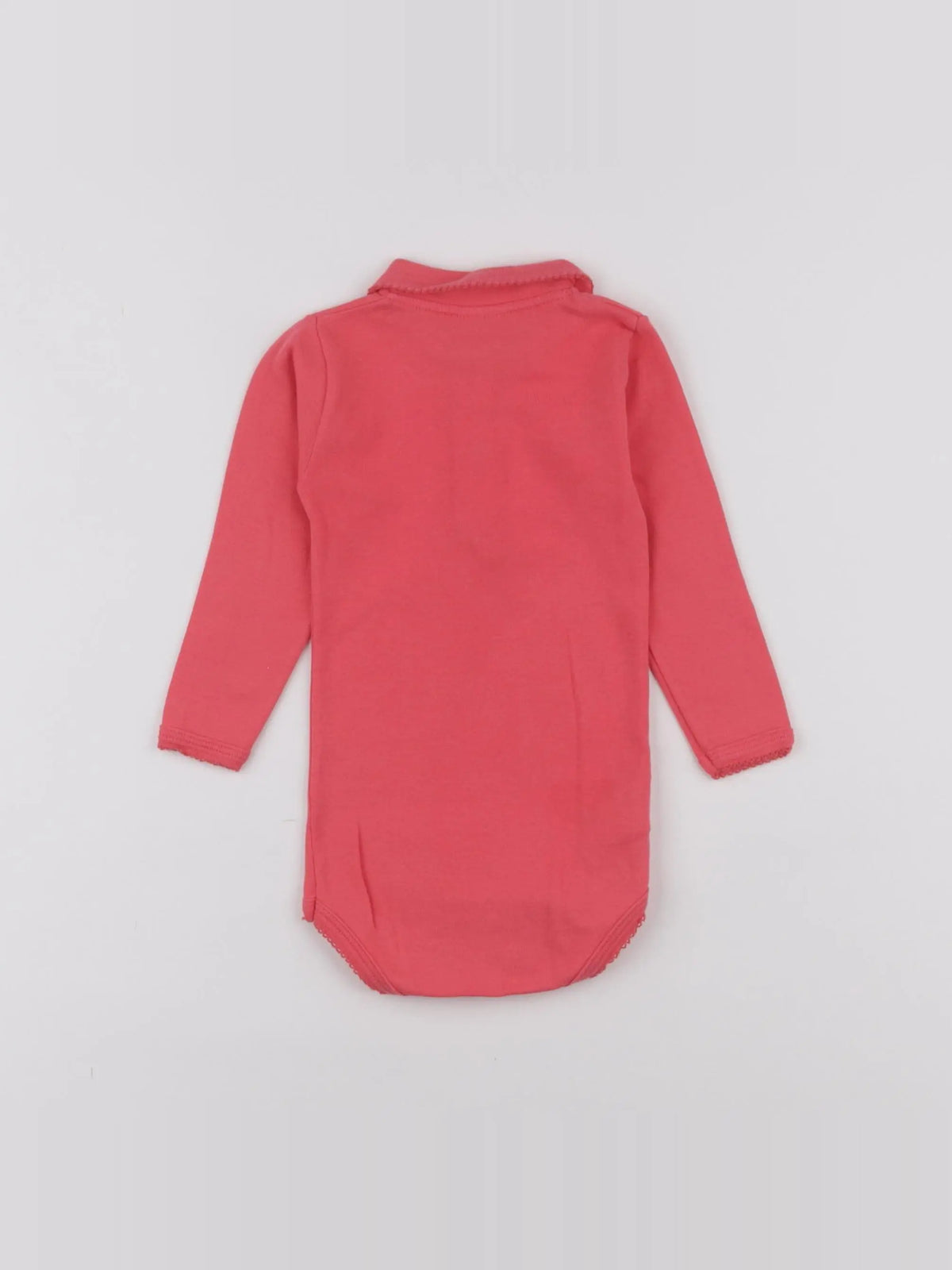 Petit Bateau - body rose - 6 mois
