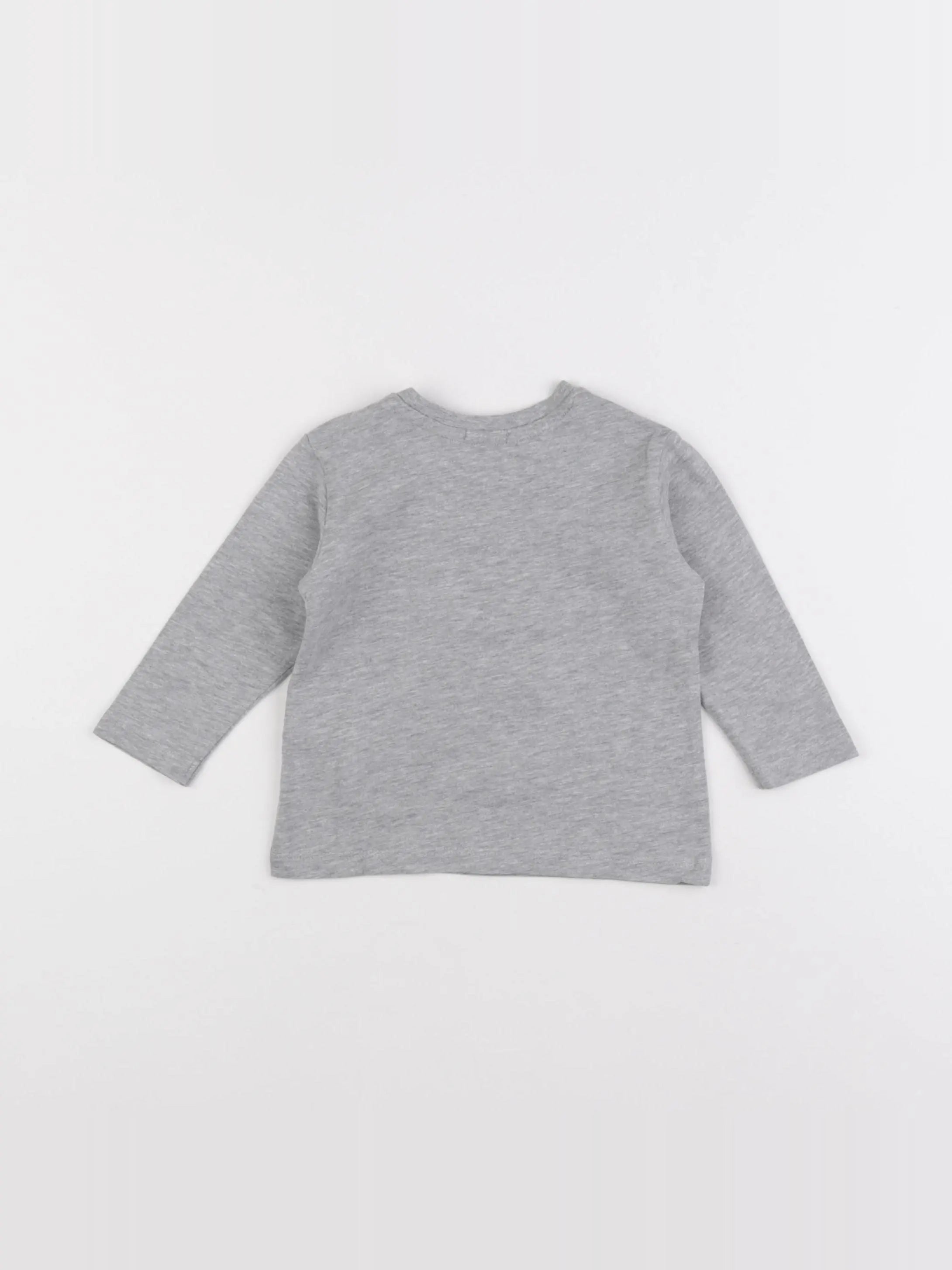 IKKS - tee-shirt gris - 6 mois