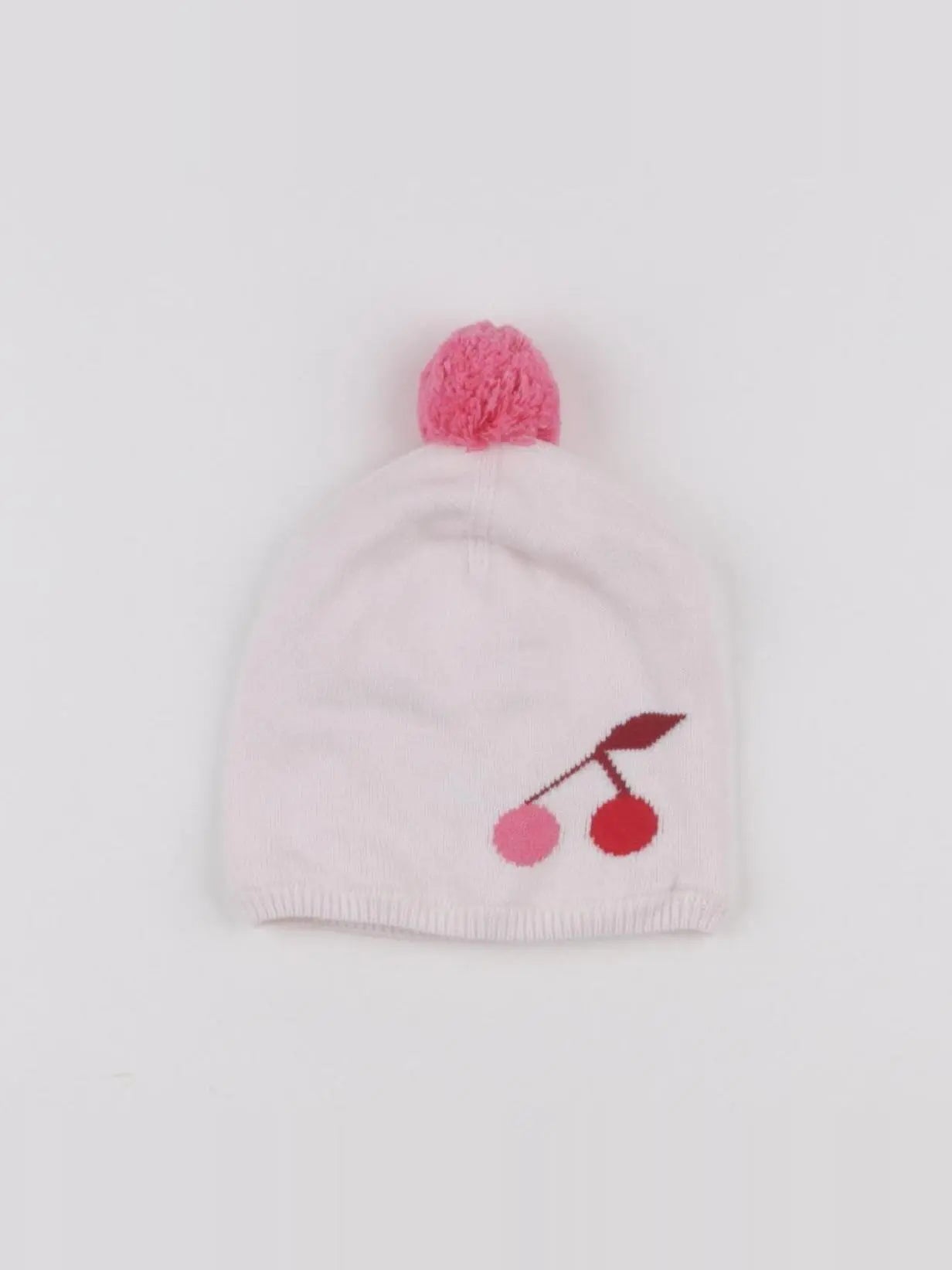 Jacadi - bonnet rose - 0/3 mois