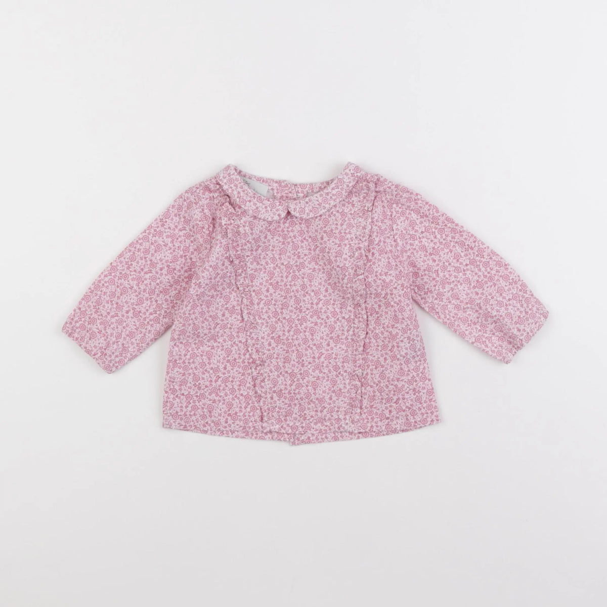 Bobine - blouse rose - 6 mois