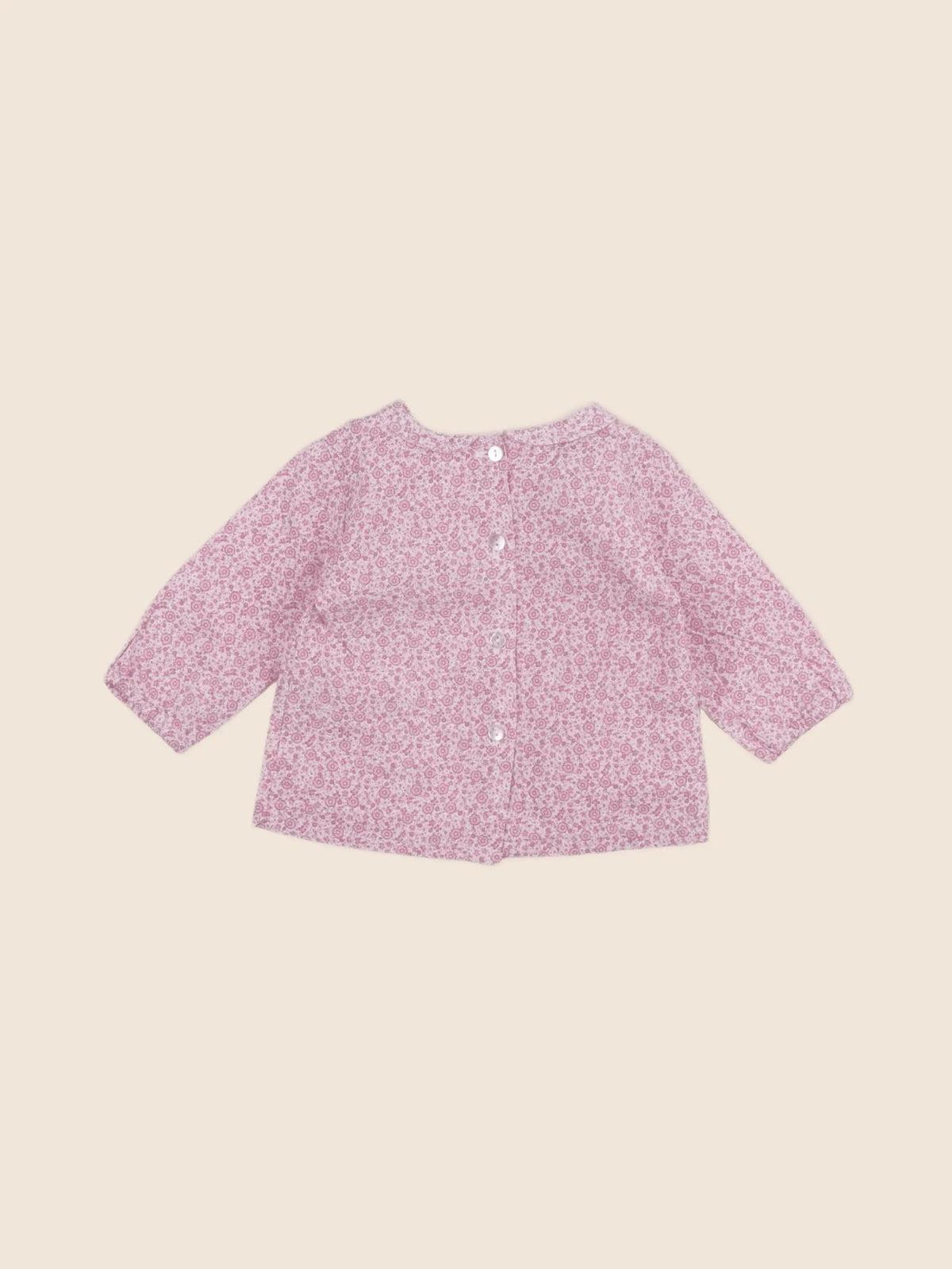 Bobine - blouse rose - 6 mois