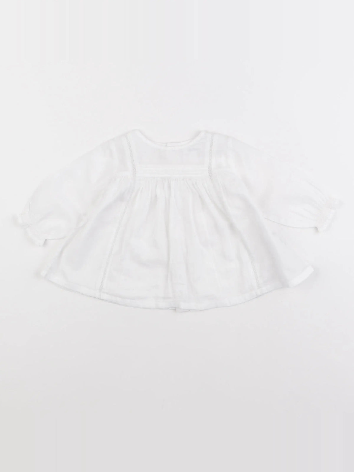 Boutchou - blouse blanc - 6 mois