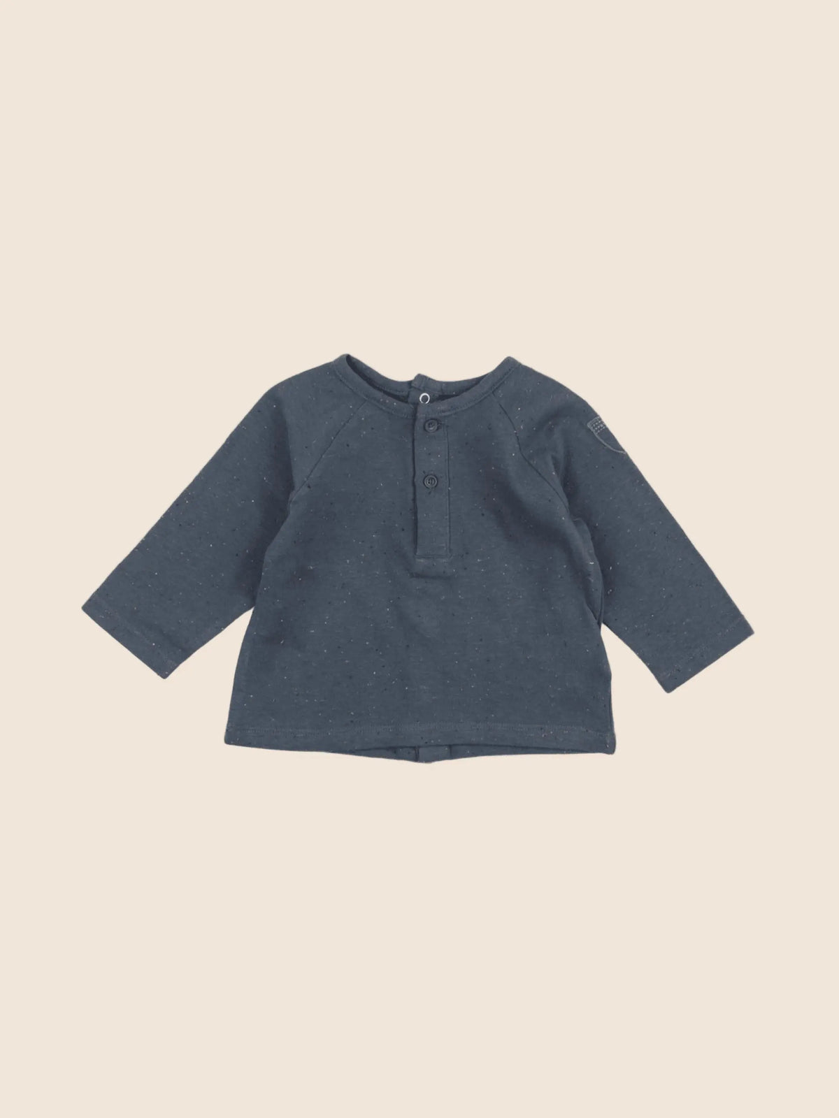 Vertbaudet - tee-shirt bleu - 3 mois
