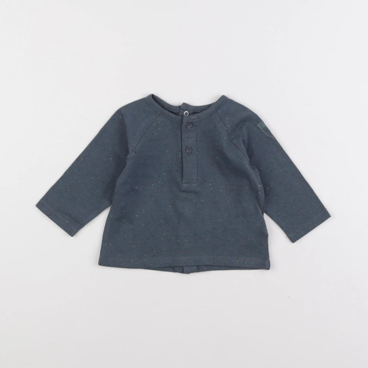 Vertbaudet - tee-shirt bleu - 3 mois