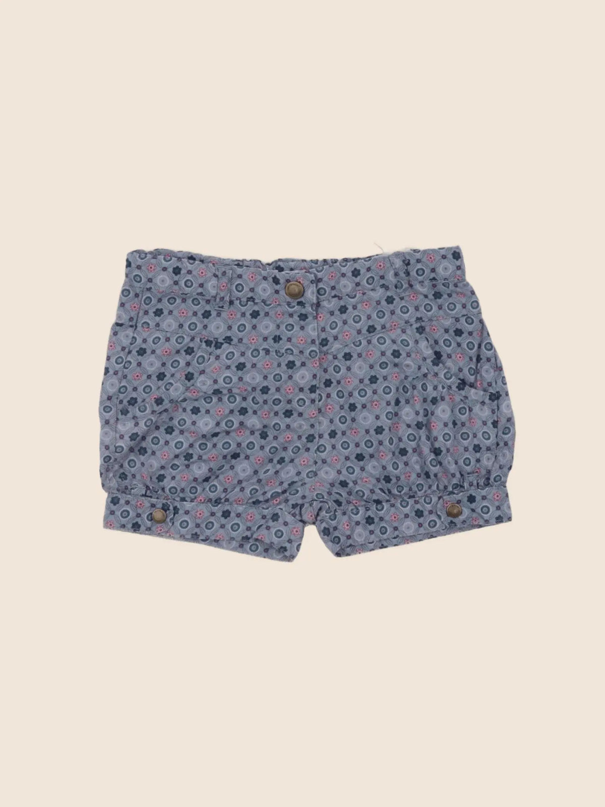 Vertbaudet - short bleu - 12 mois