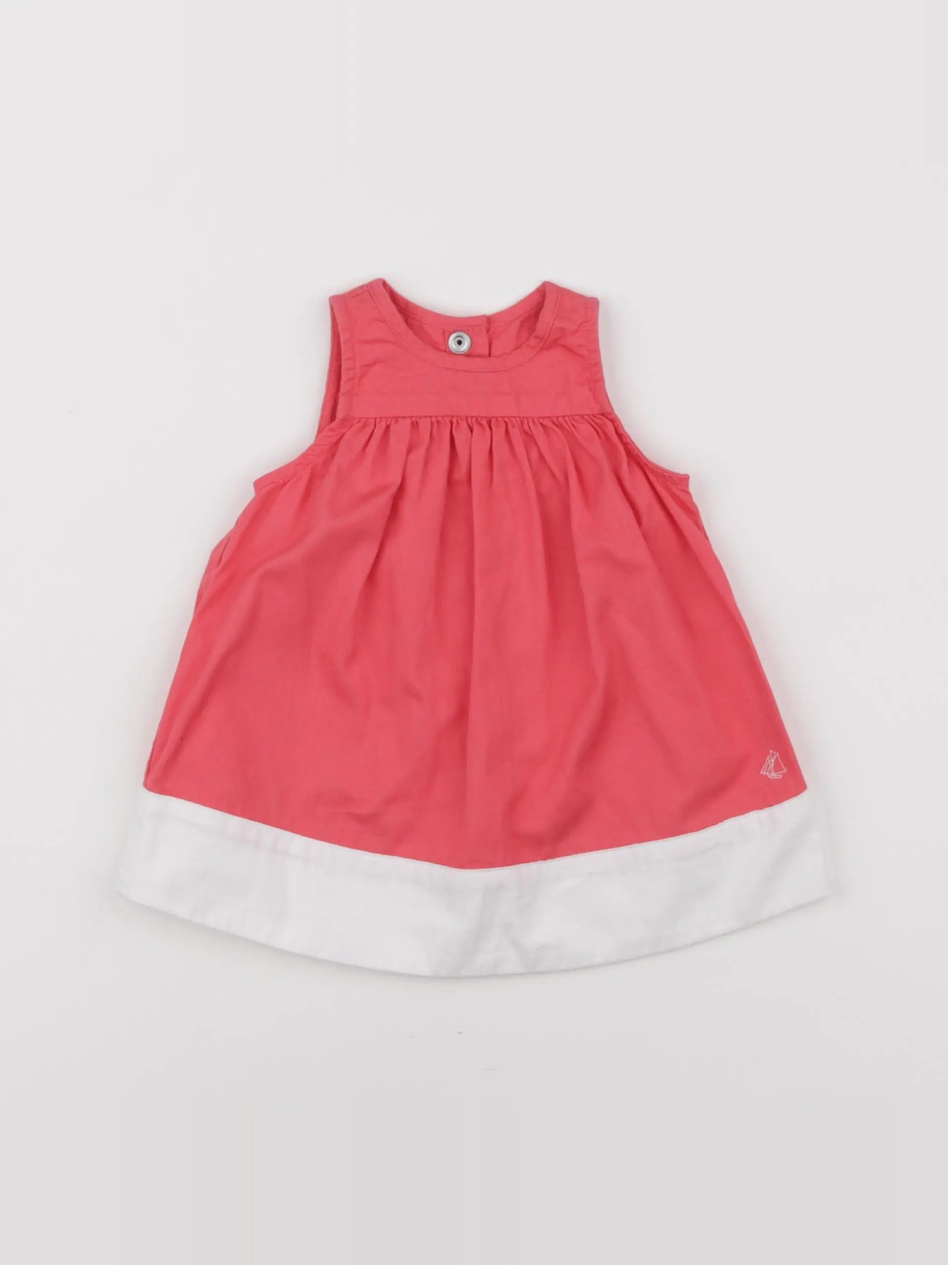 Petit Bateau - robe rose - 3 mois
