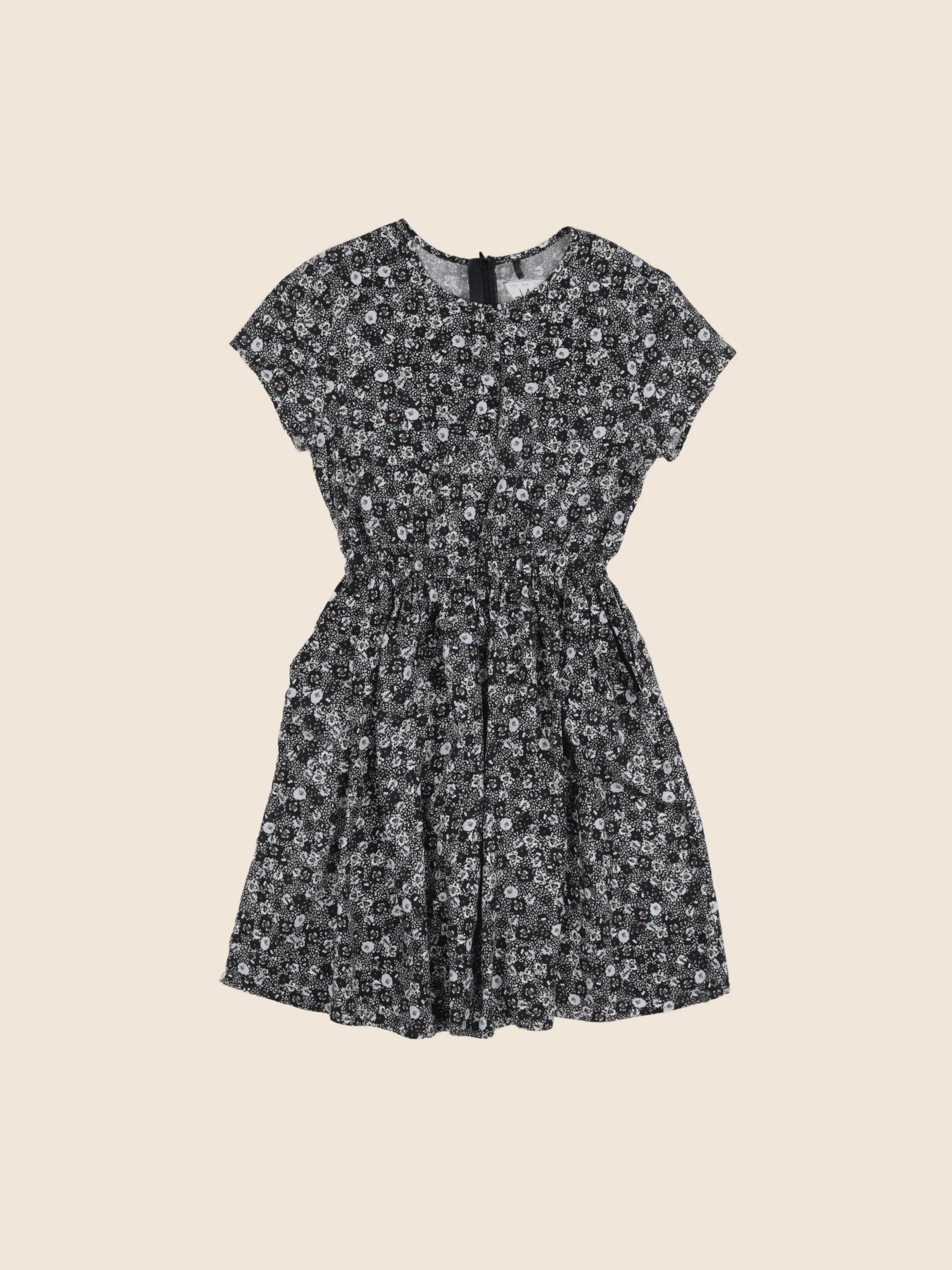IKKS - robe noir - 10 ans