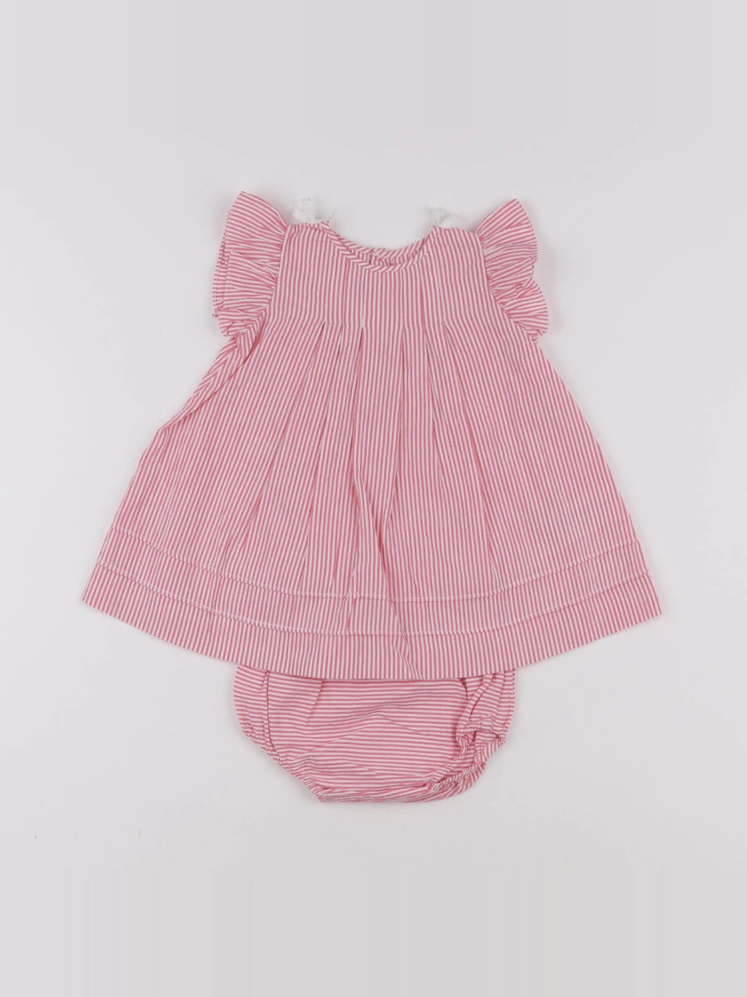 Jacadi - robe rose - 6 mois