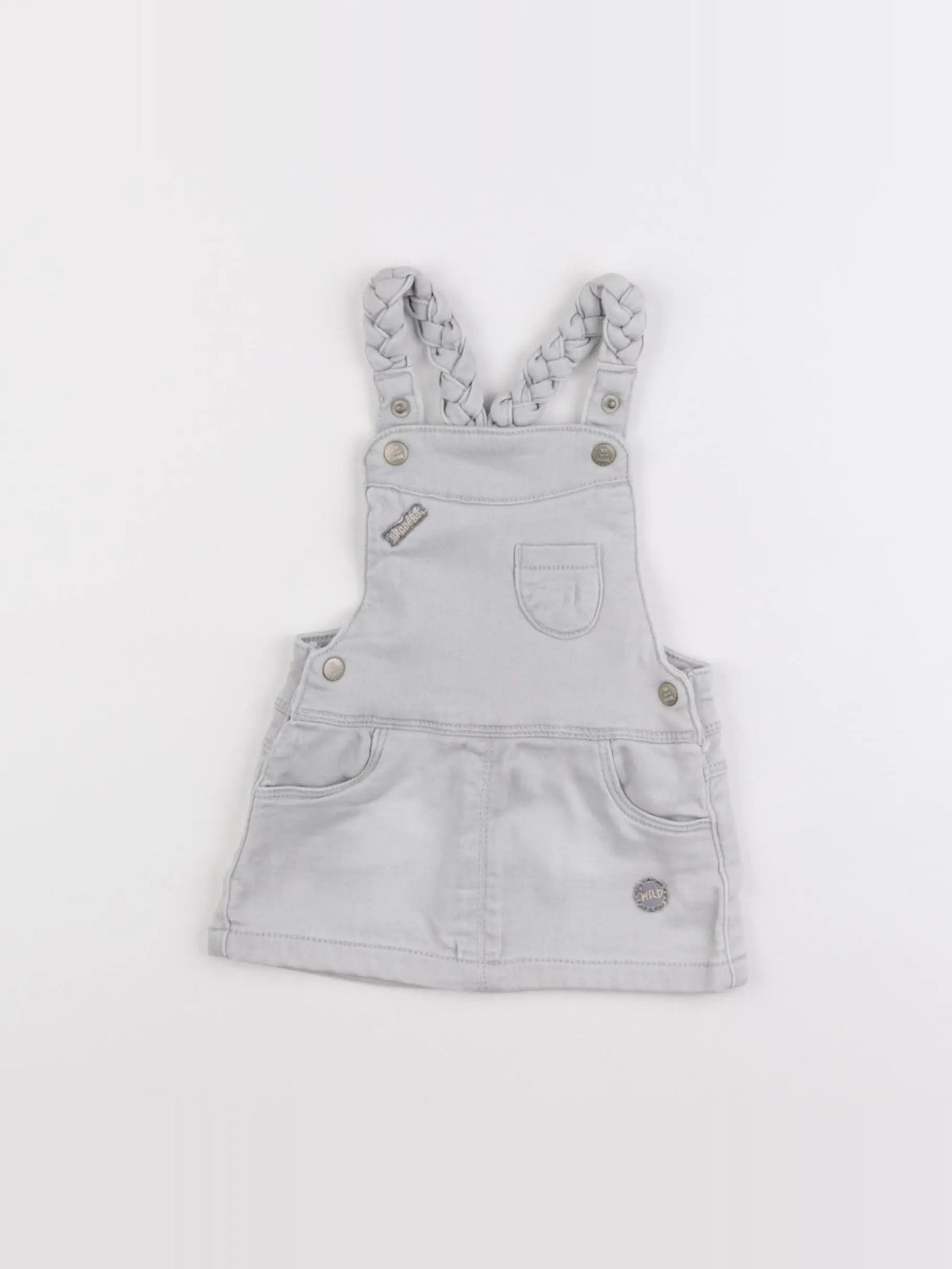 Tape à l'oeil - robe gris - 6 mois