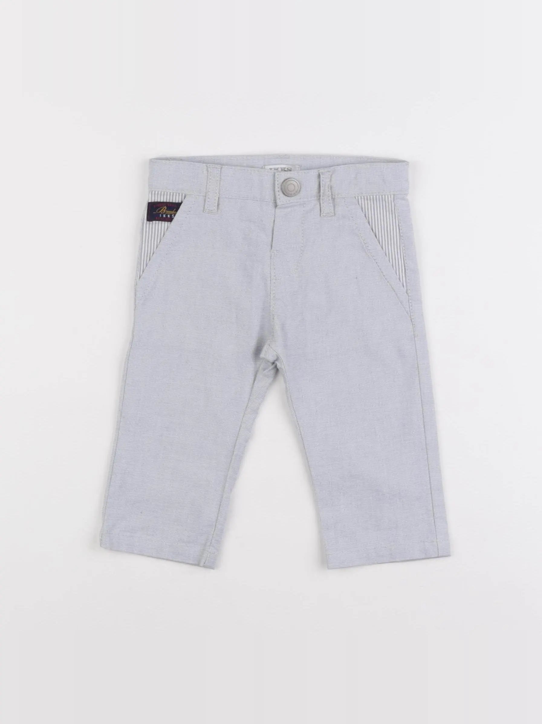 IKKS - pantalon bleu - 3 mois