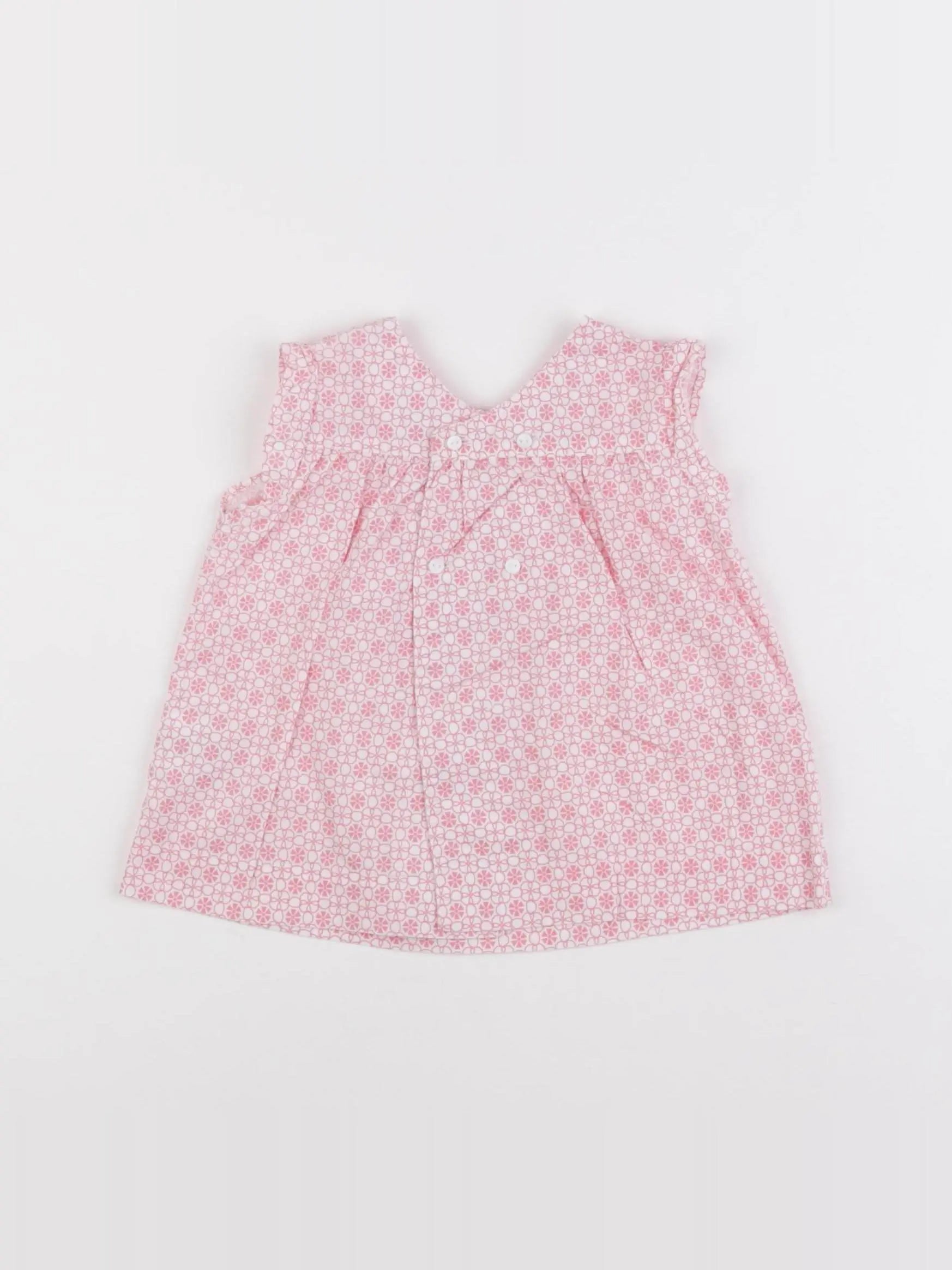 Cyrillus - blouse rose - 6 mois