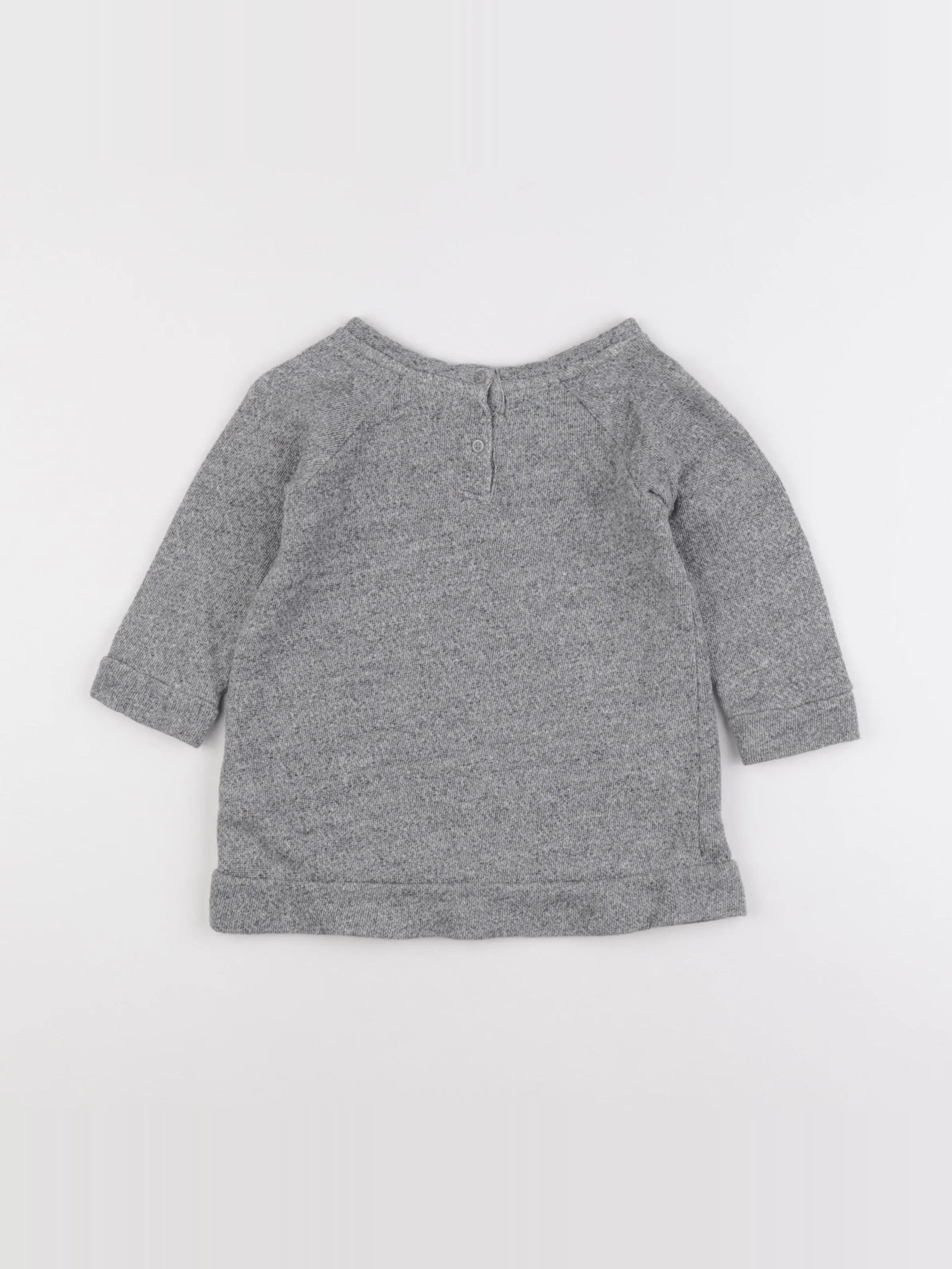 GAP - robe gris - 12/18 mois