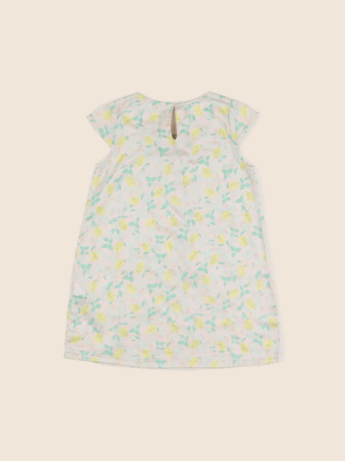 Carrément Beau - robe jaune, rose - 18 mois