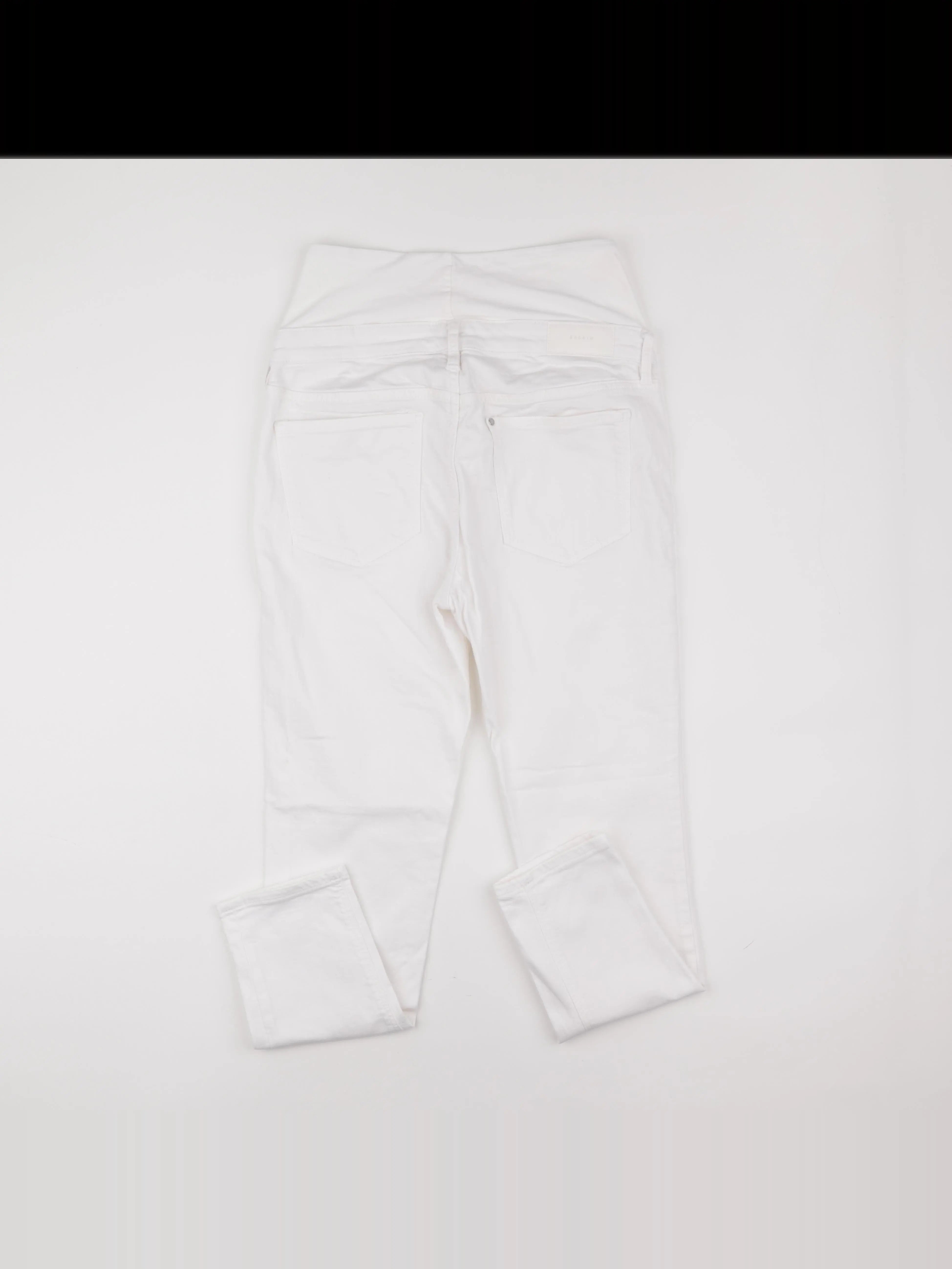H&M - jean grossesse blanc - 40 à 42