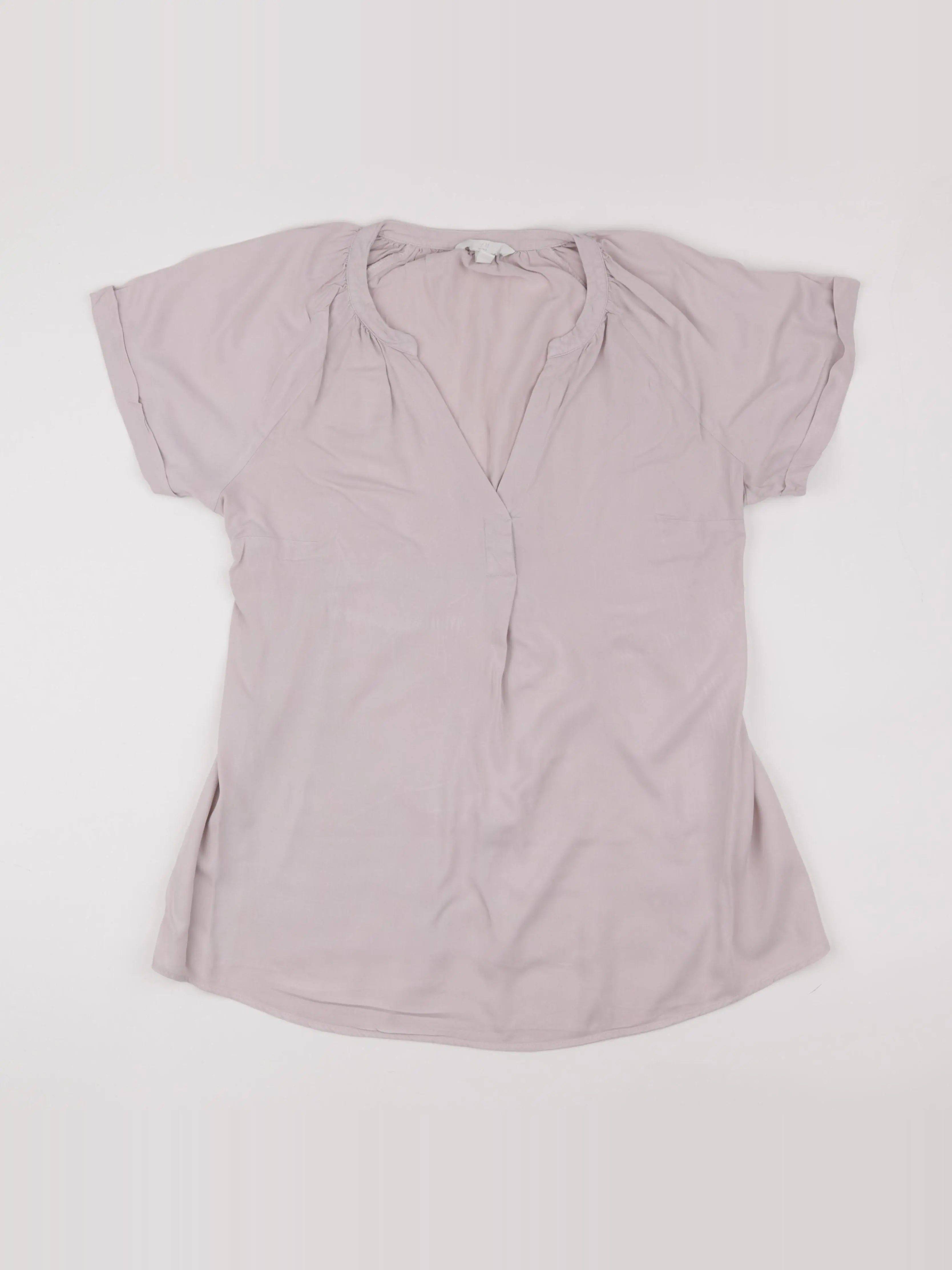 H&M - blouse grossesse violet - 40 à 42