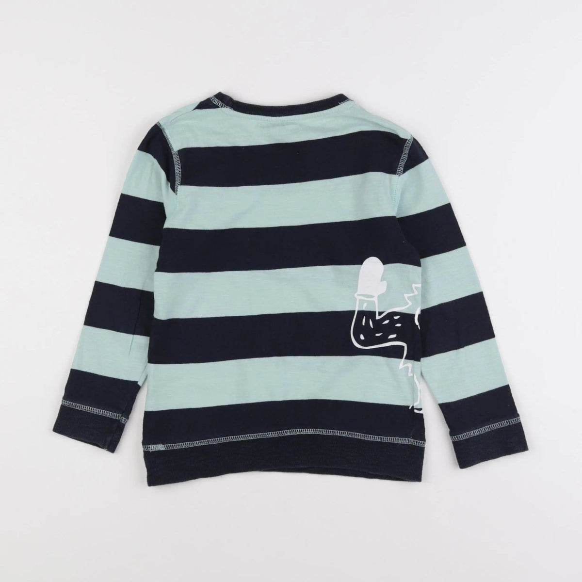 Vertbaudet - tee-shirt bleu - 6 ans